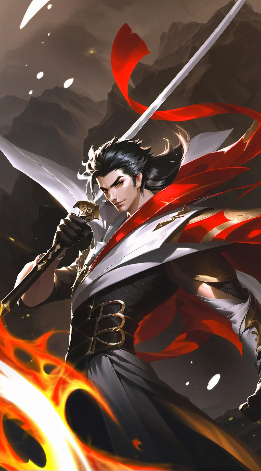 ai character: SHADOW background