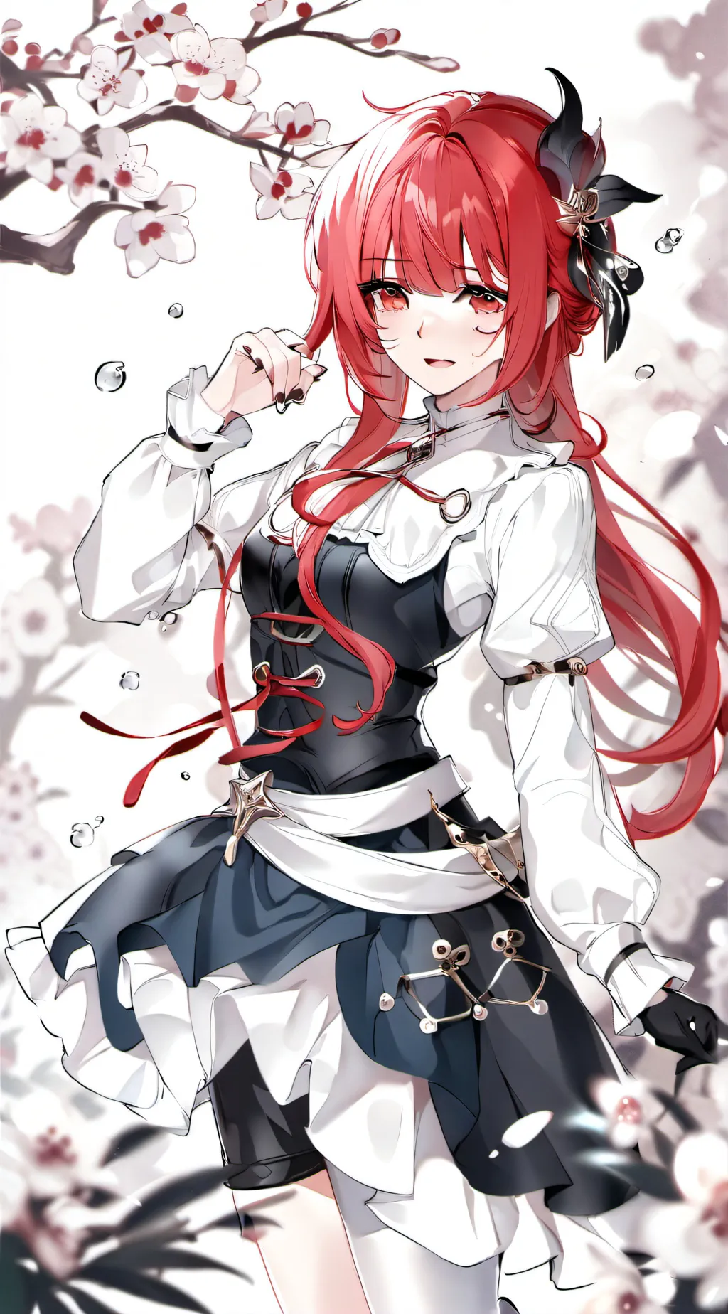 ai character: Ds broke up background