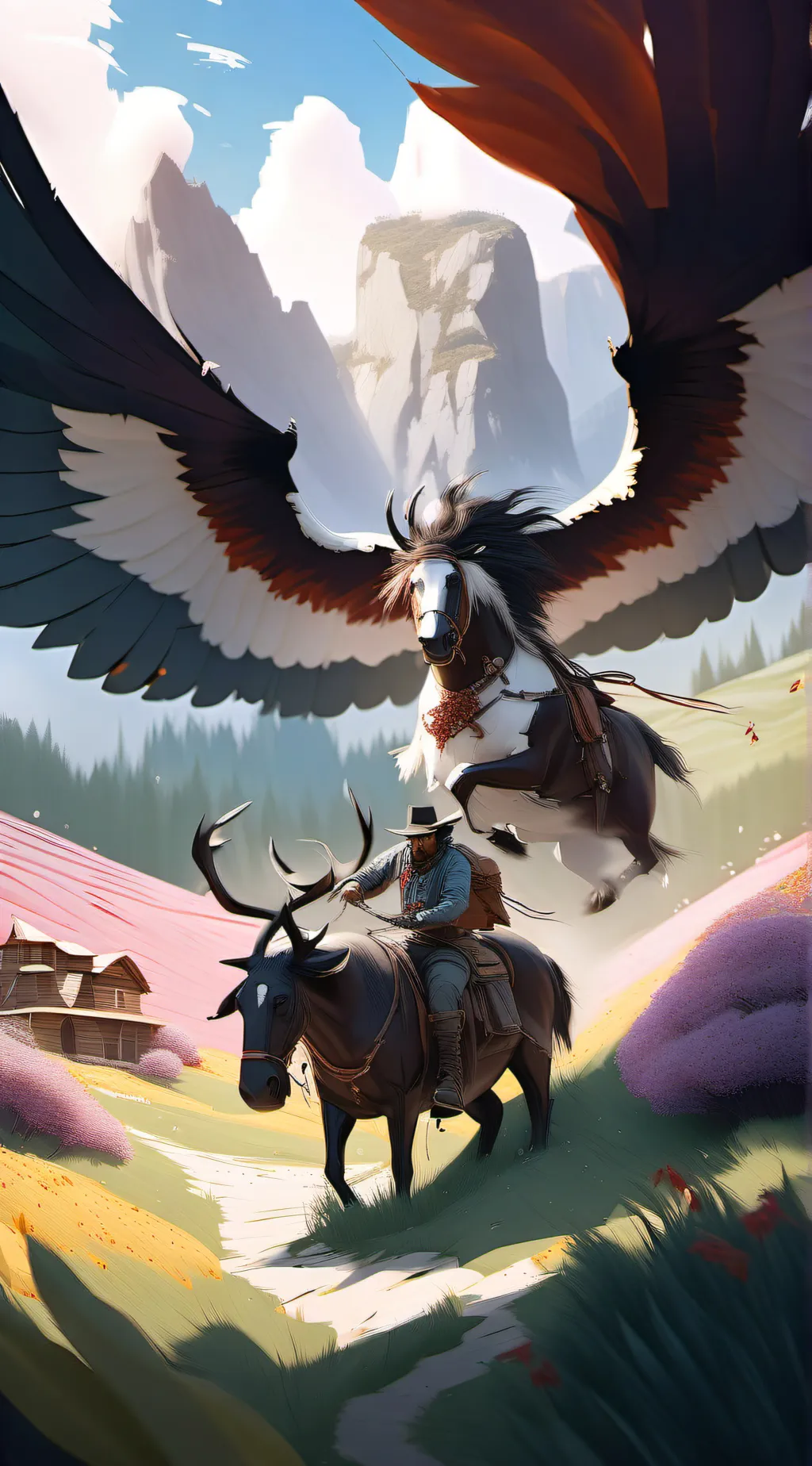 ai character: Countryballs hate background