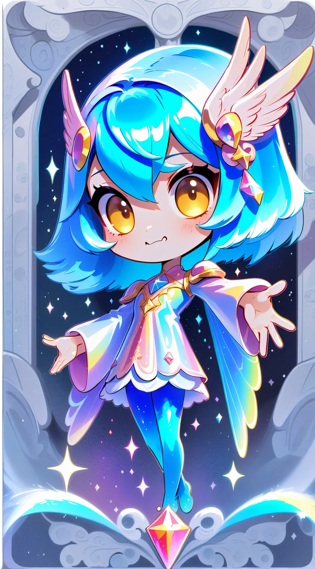 ai character: angel dust background