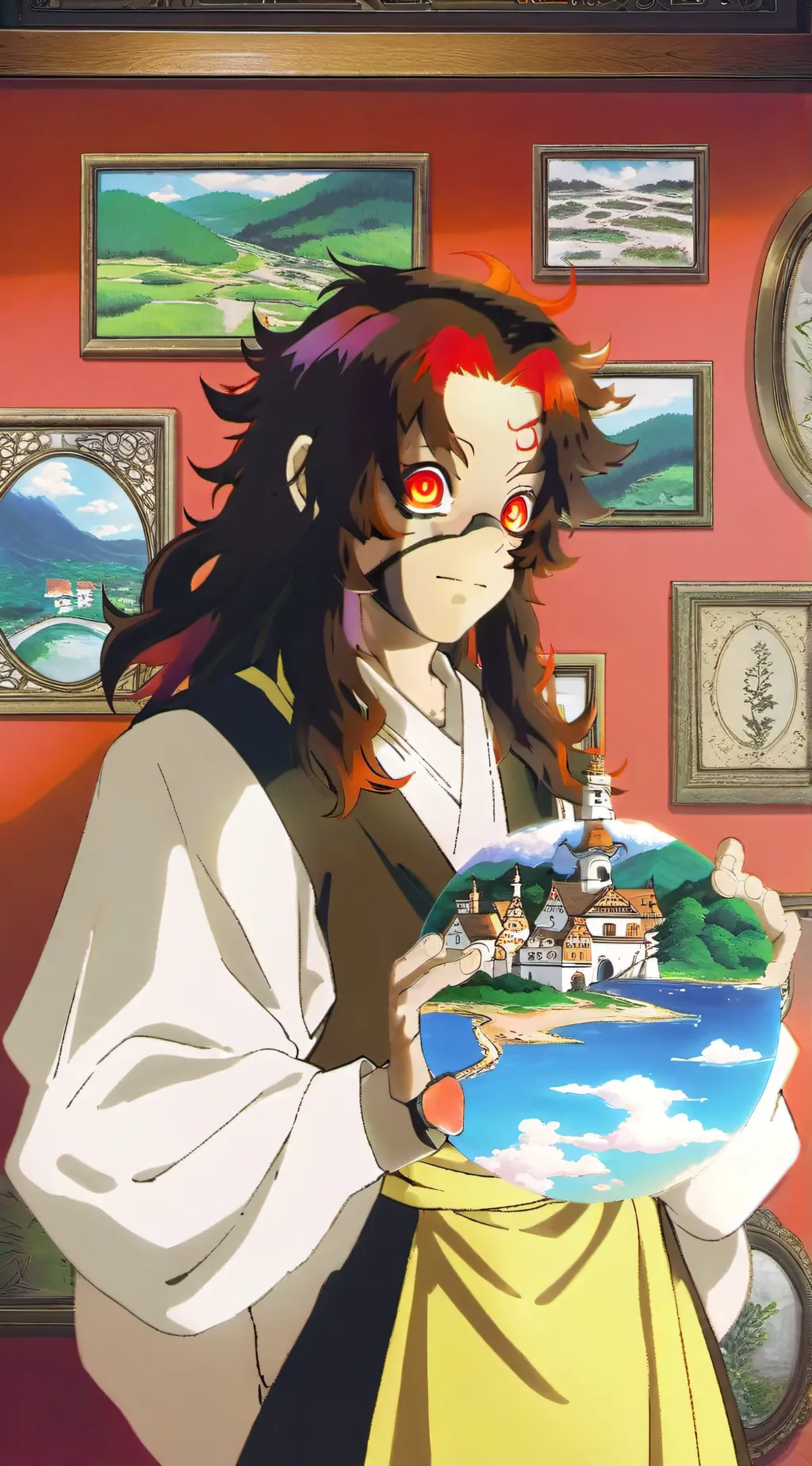 ai character: Kokunaki background