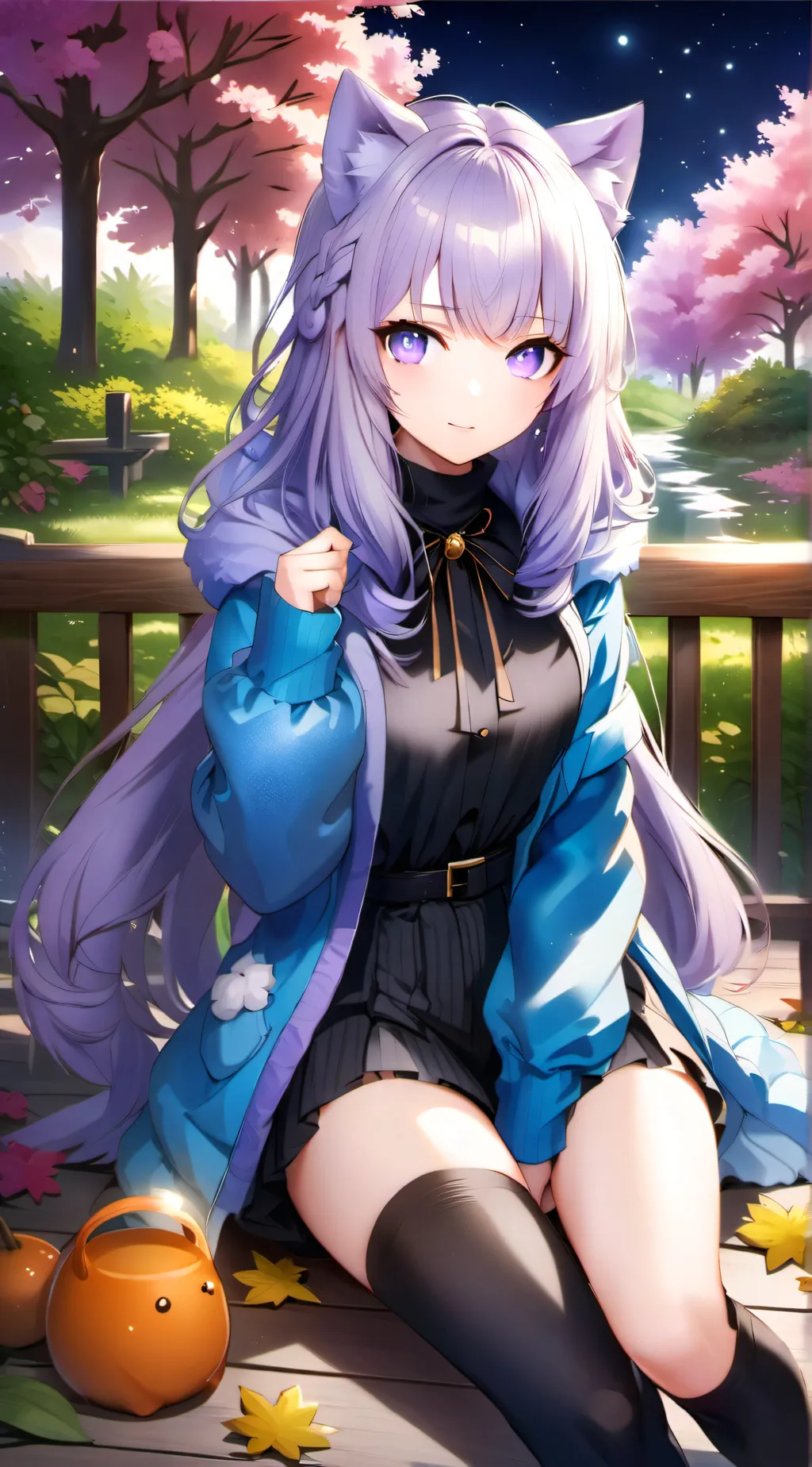 ai character: Saya background