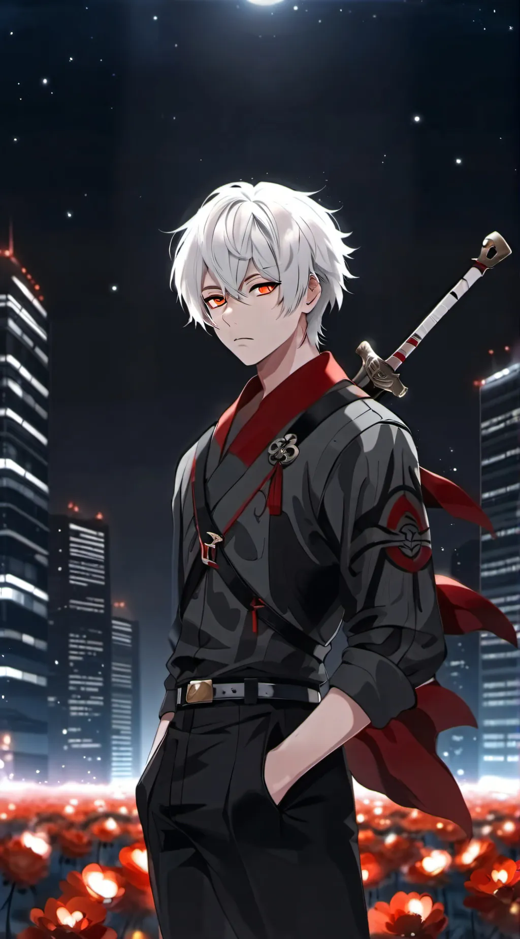 ai character: Logan Lander background