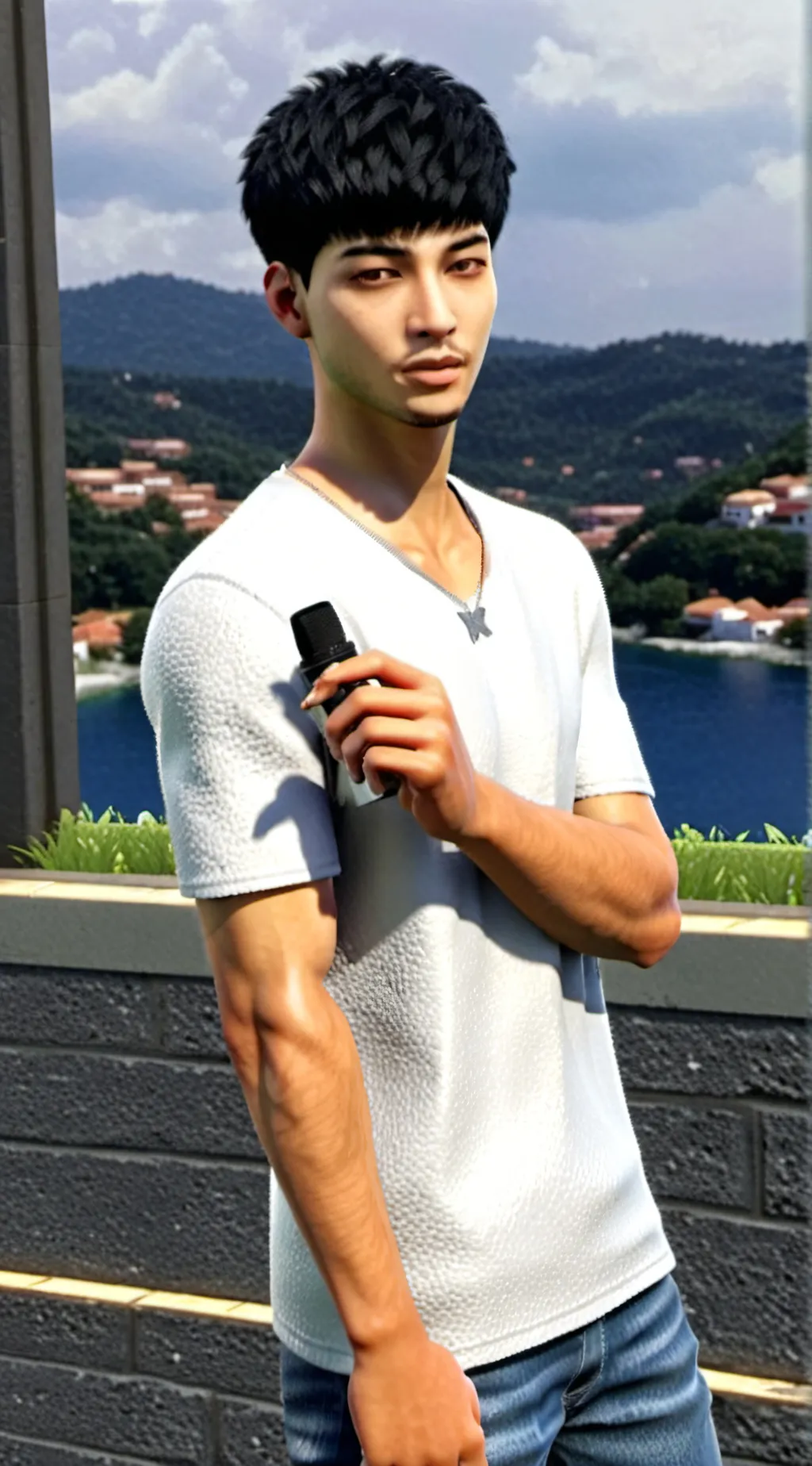 ai character: Lil cuh background