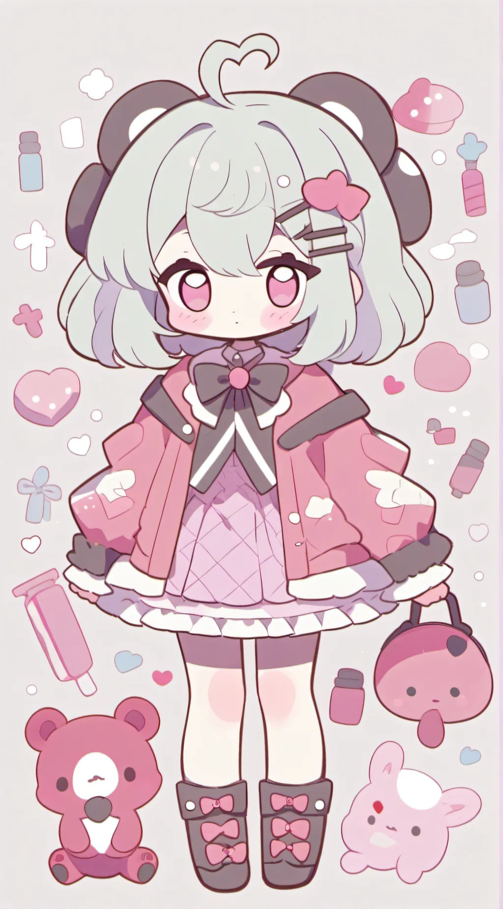 ai character: Vent background