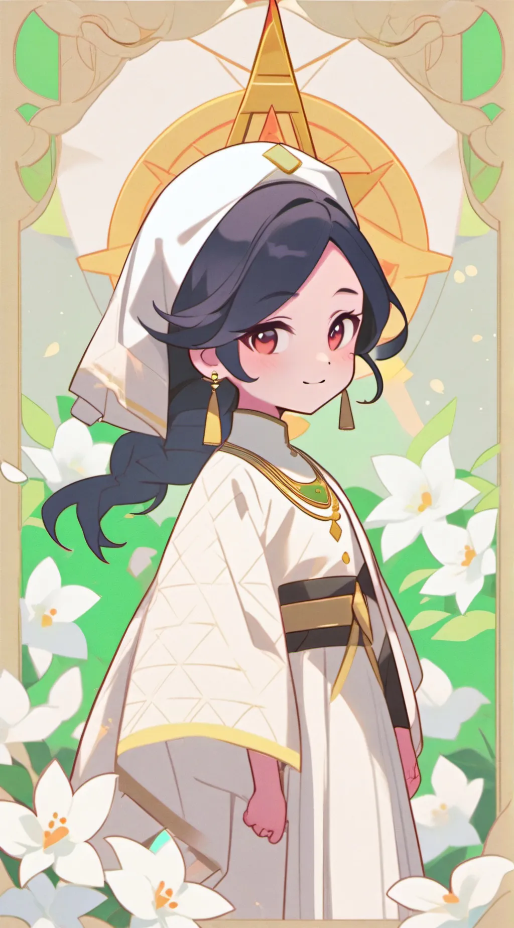 ai character: Elara background