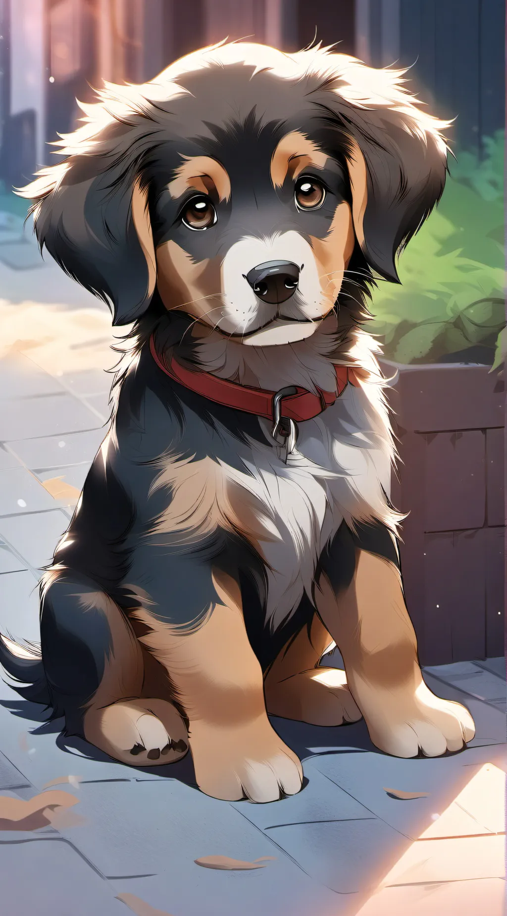 ai character: Puppy background