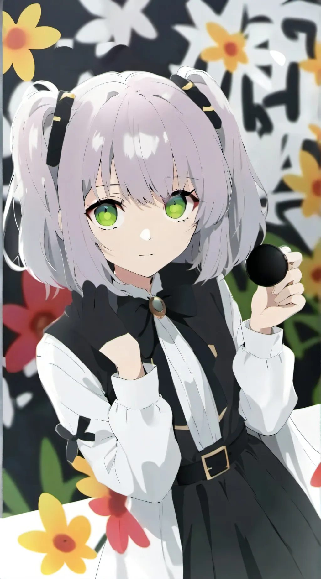 ai character: saiki k react background