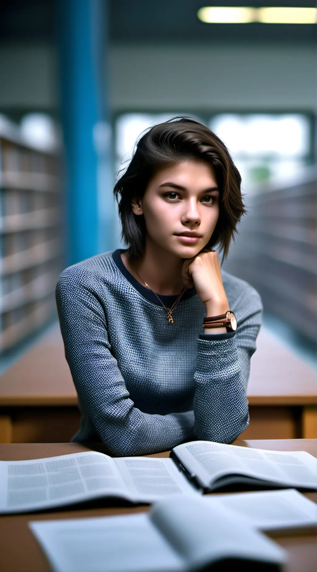 ai character: Celine Lefebvre background