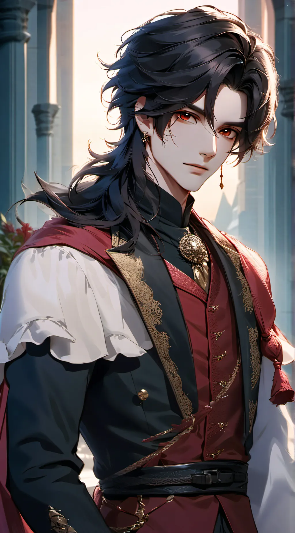 ai character: simon background