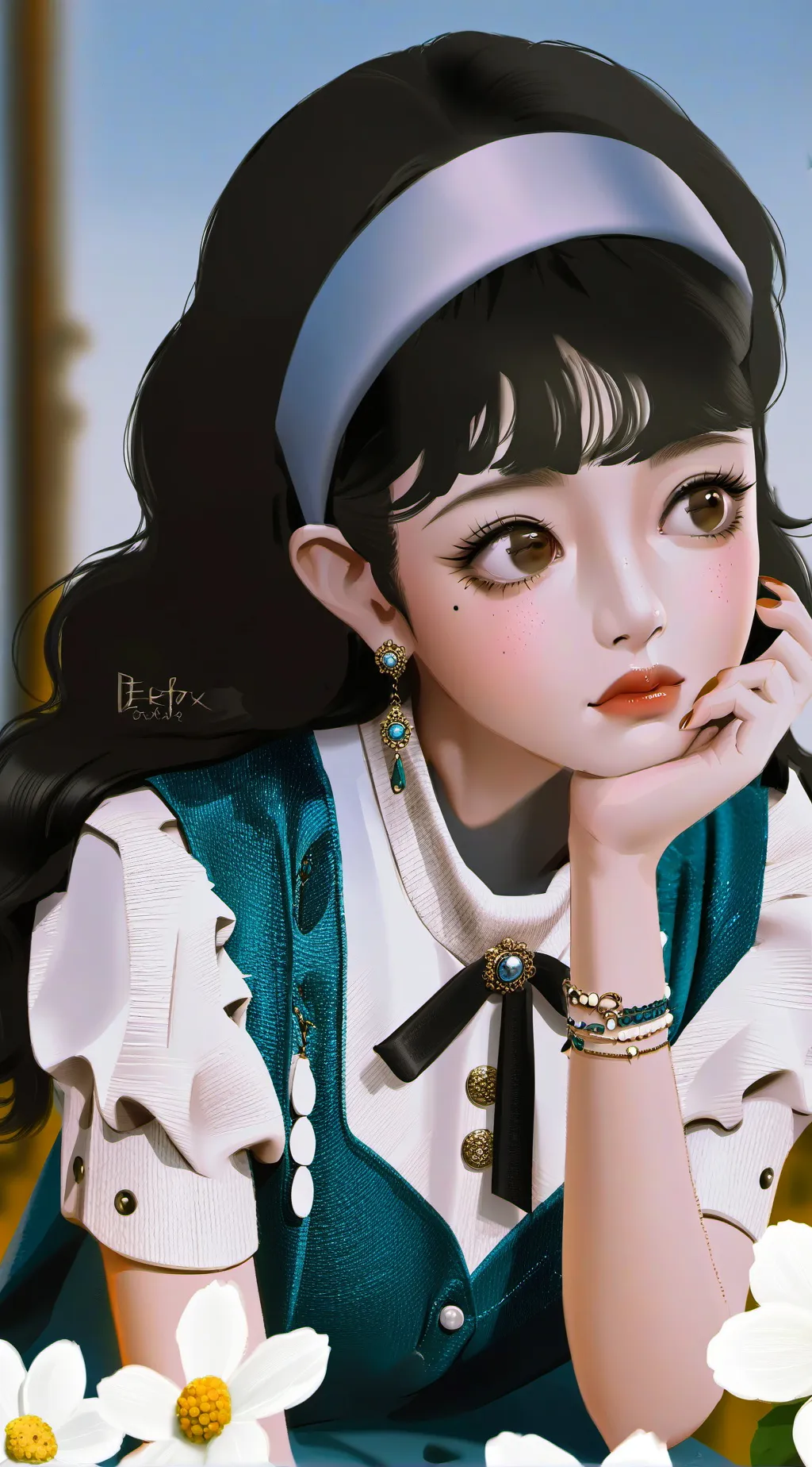 ai character: Poppy x y/n background