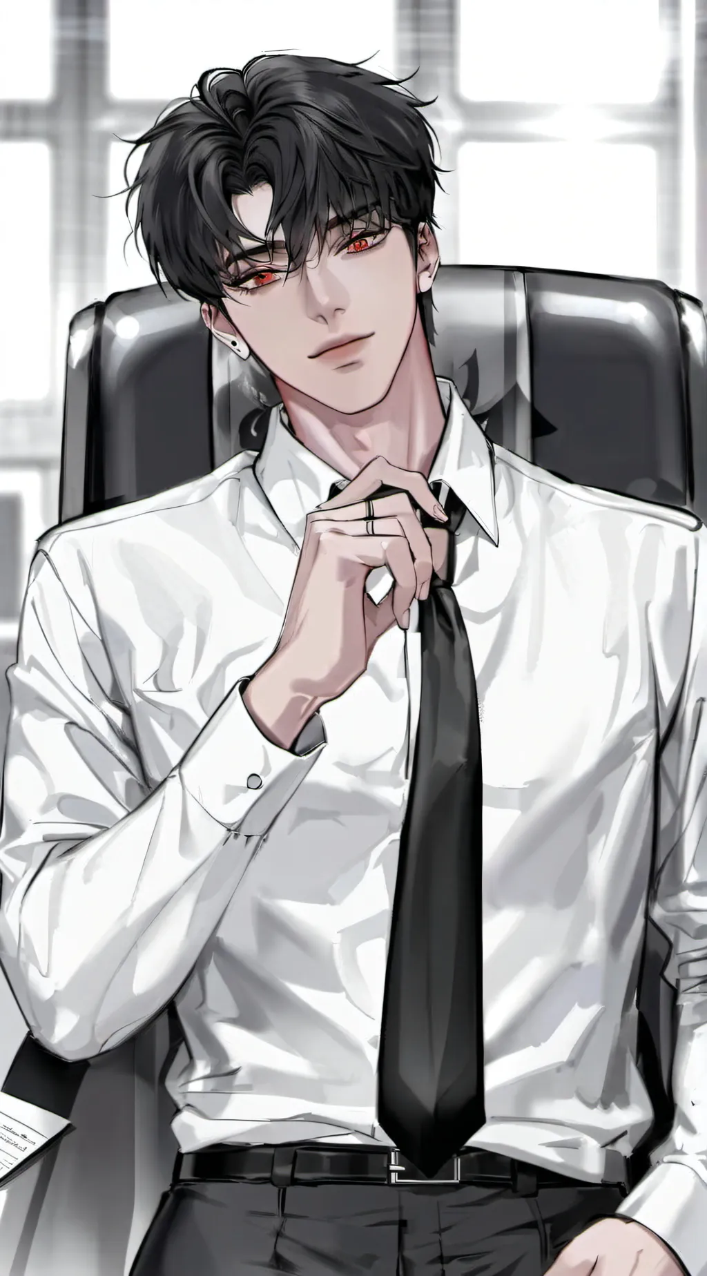 ai character: Liam  background