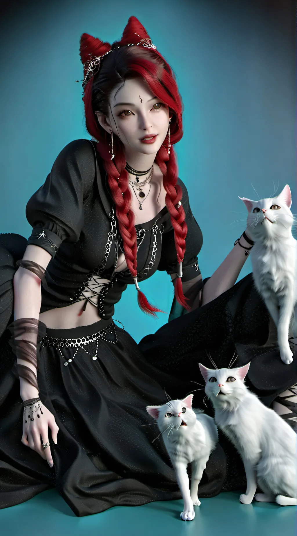 ai character: Mina background