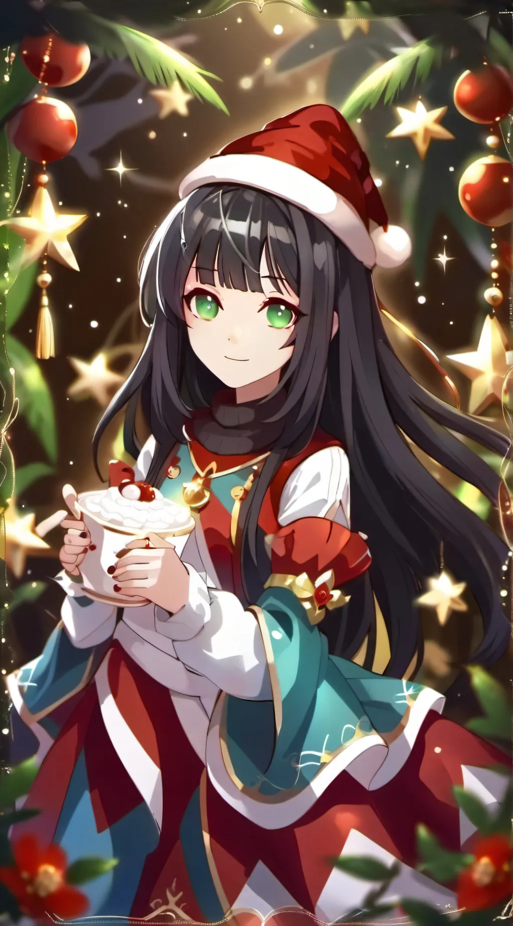 ai character: Luna background