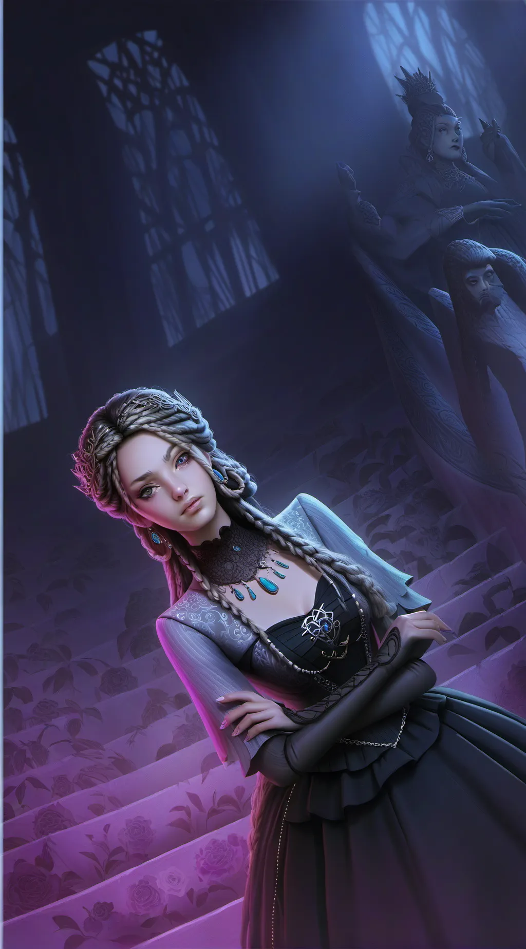 ai character: lya background