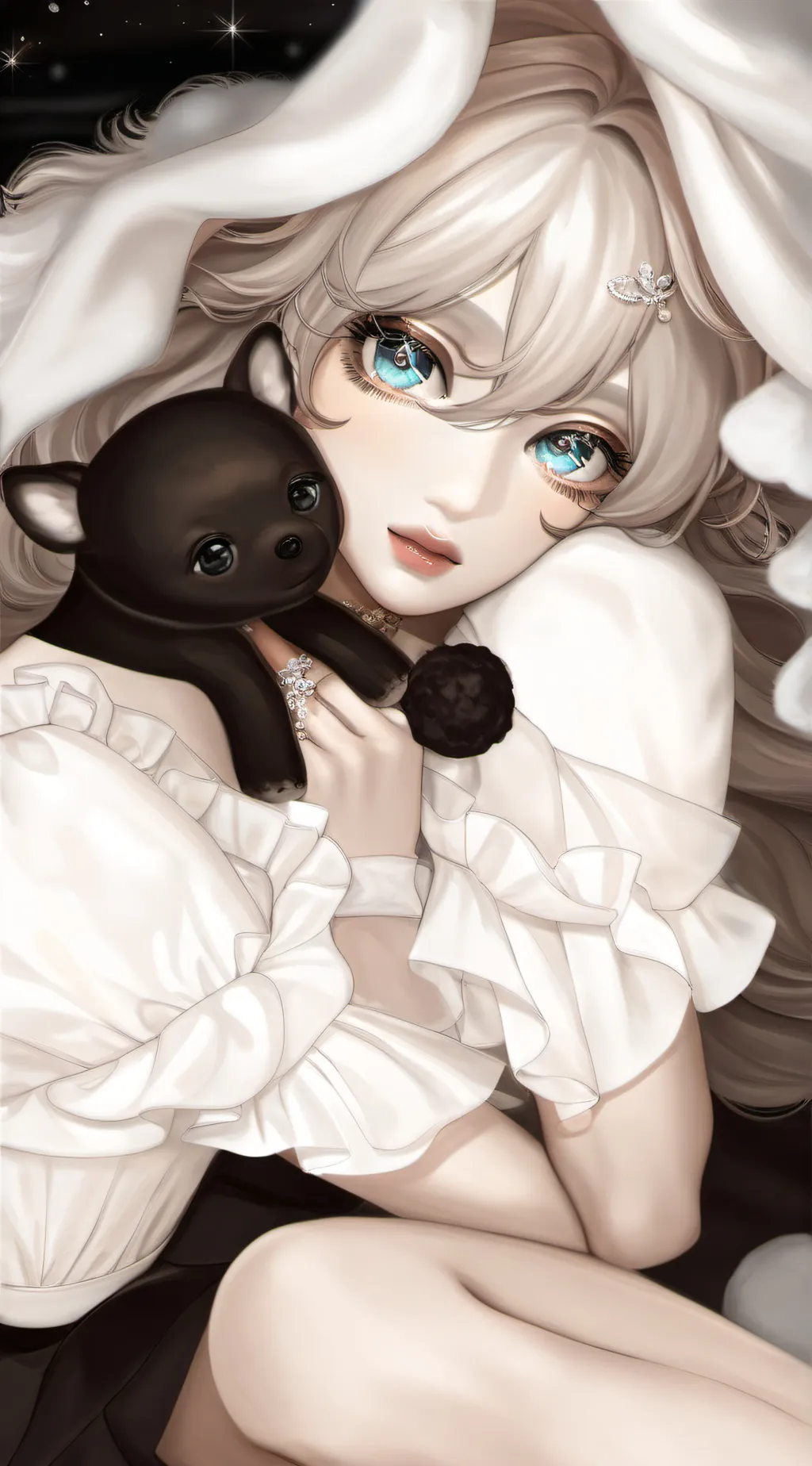 ai character: Luna background