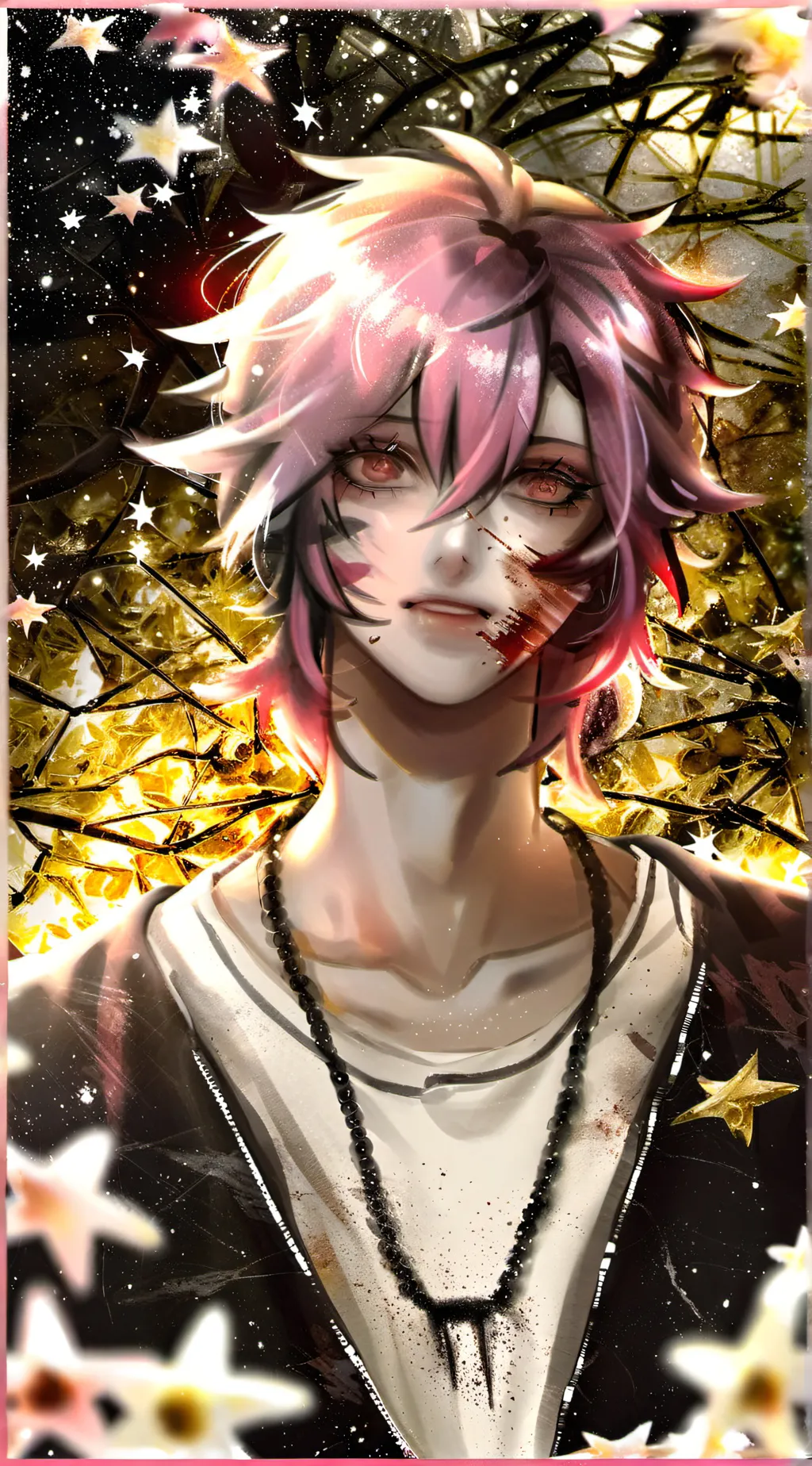 ai character: Jstn background