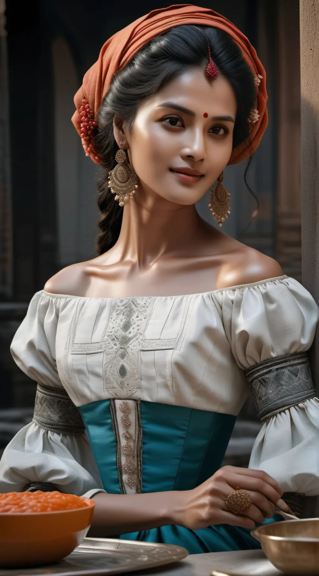 ai character: Abigail  background