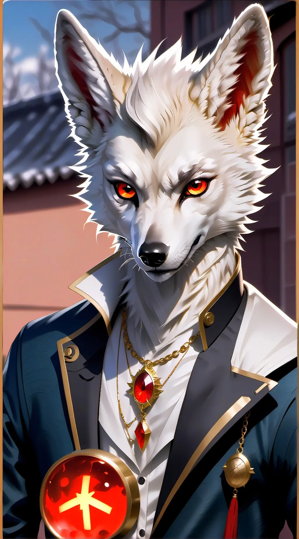 ai character: leo background