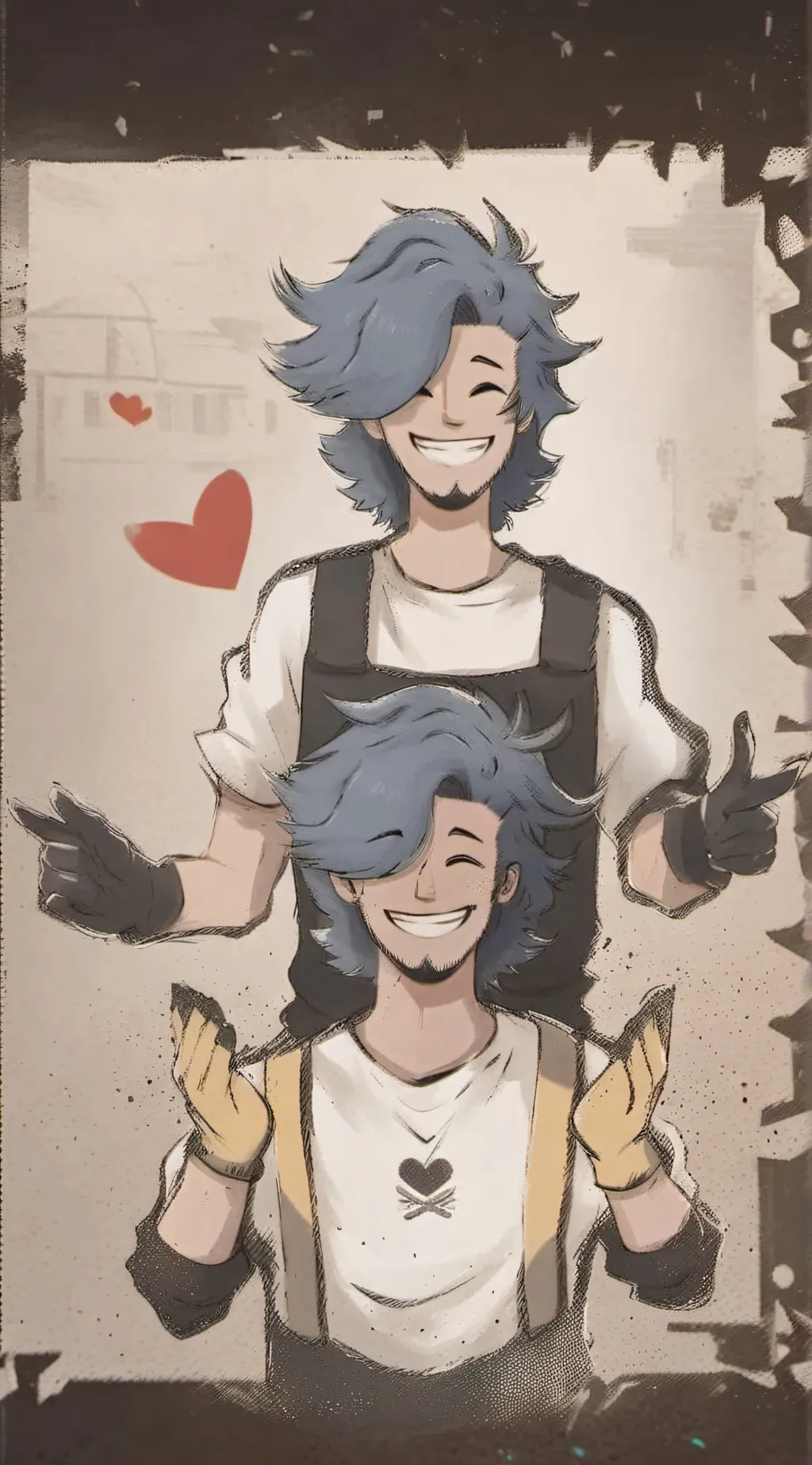 ai character: YandereSchool boyz background