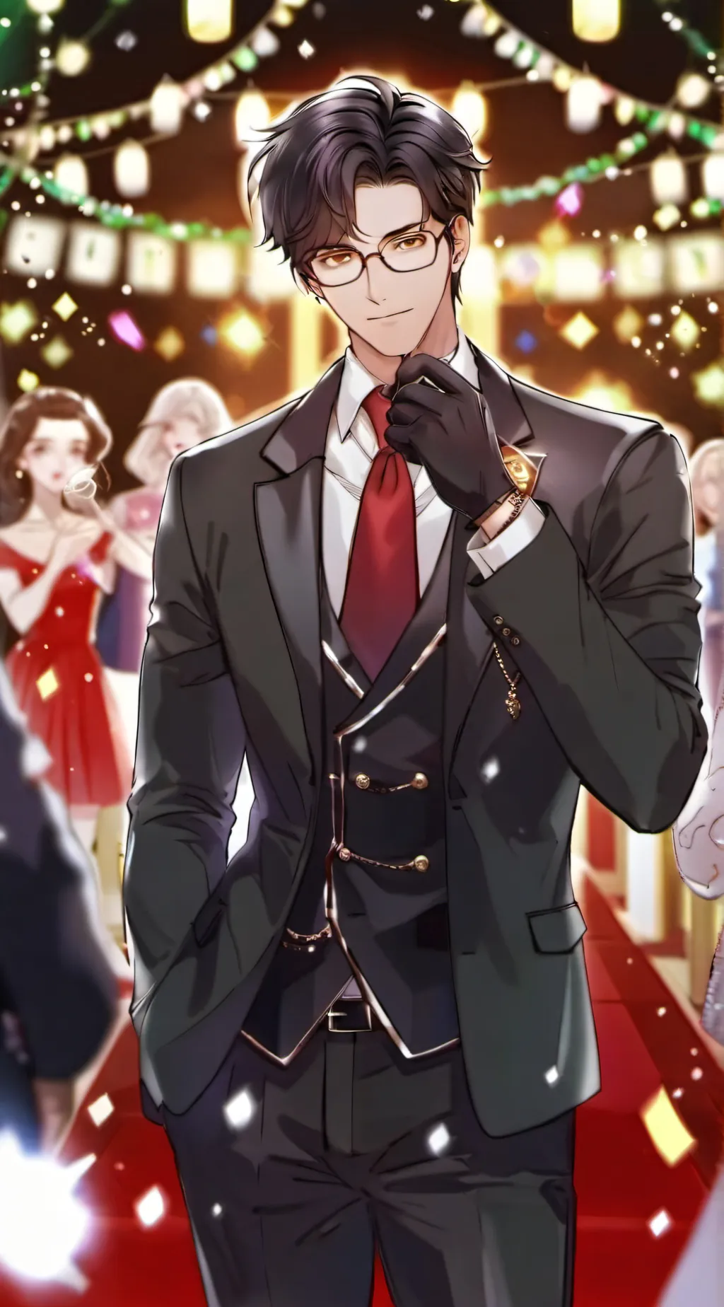 ai character: Haku background