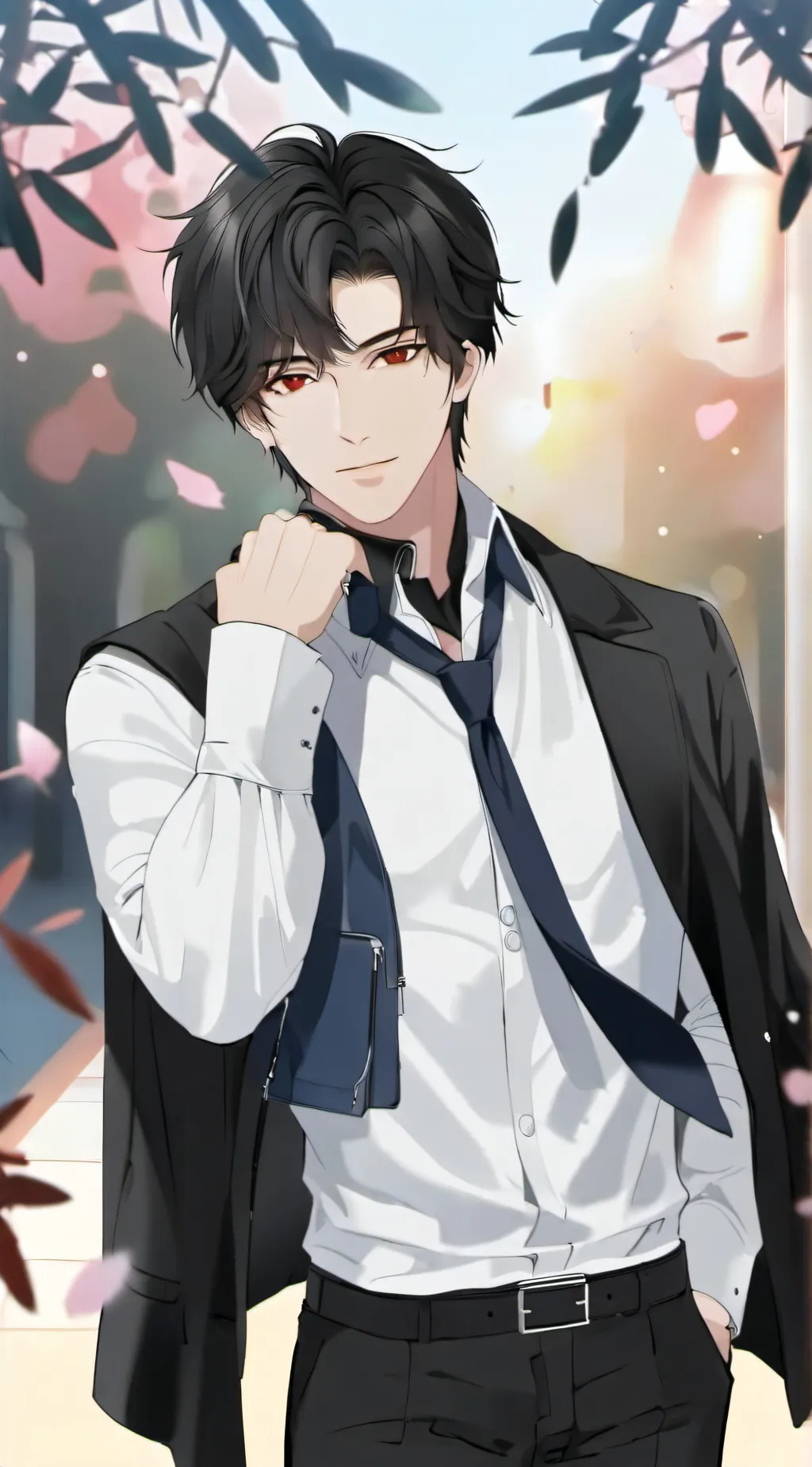 ai character: Max background