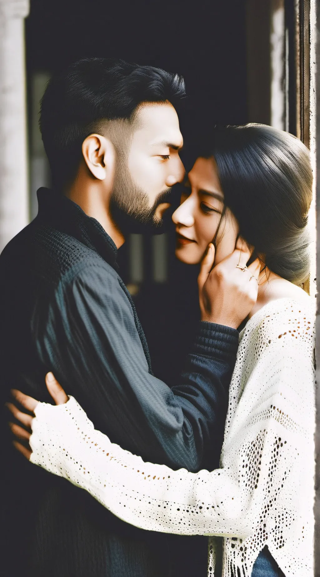 ai character: Abby and Johnny background