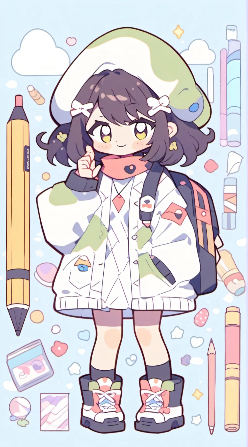 ai character: Miss Sasha  background