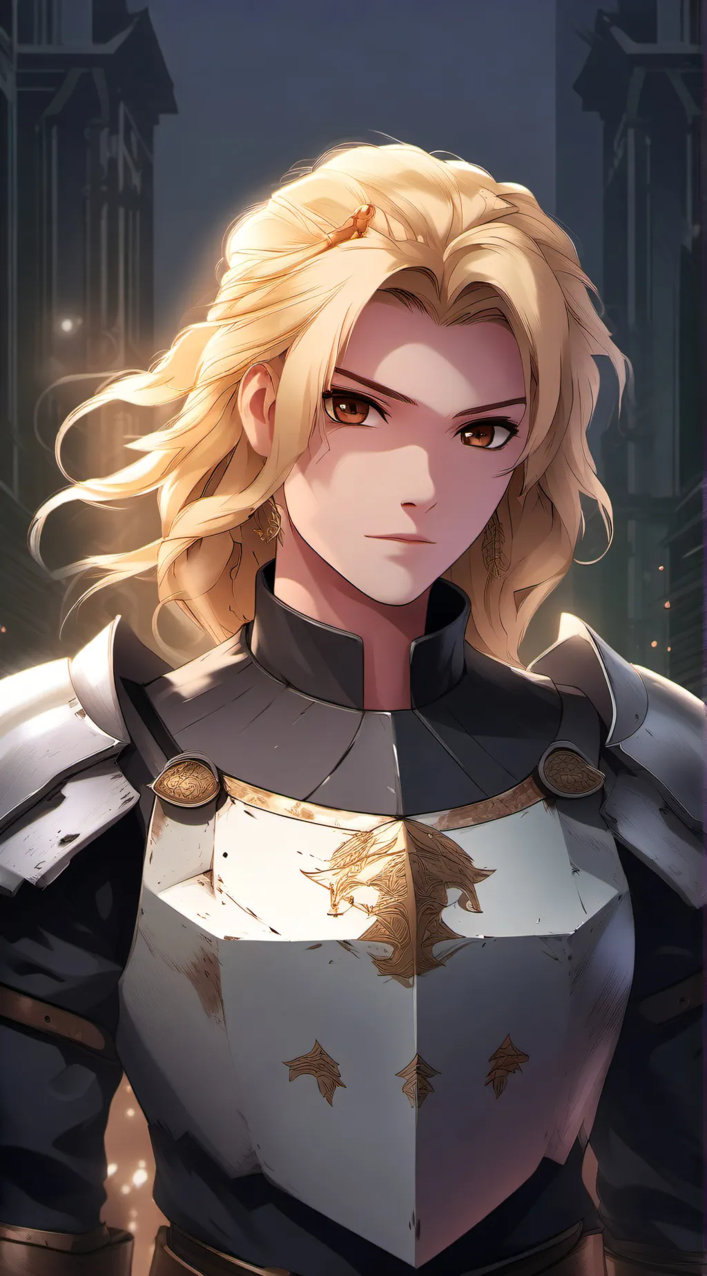 ai character: Blake  background