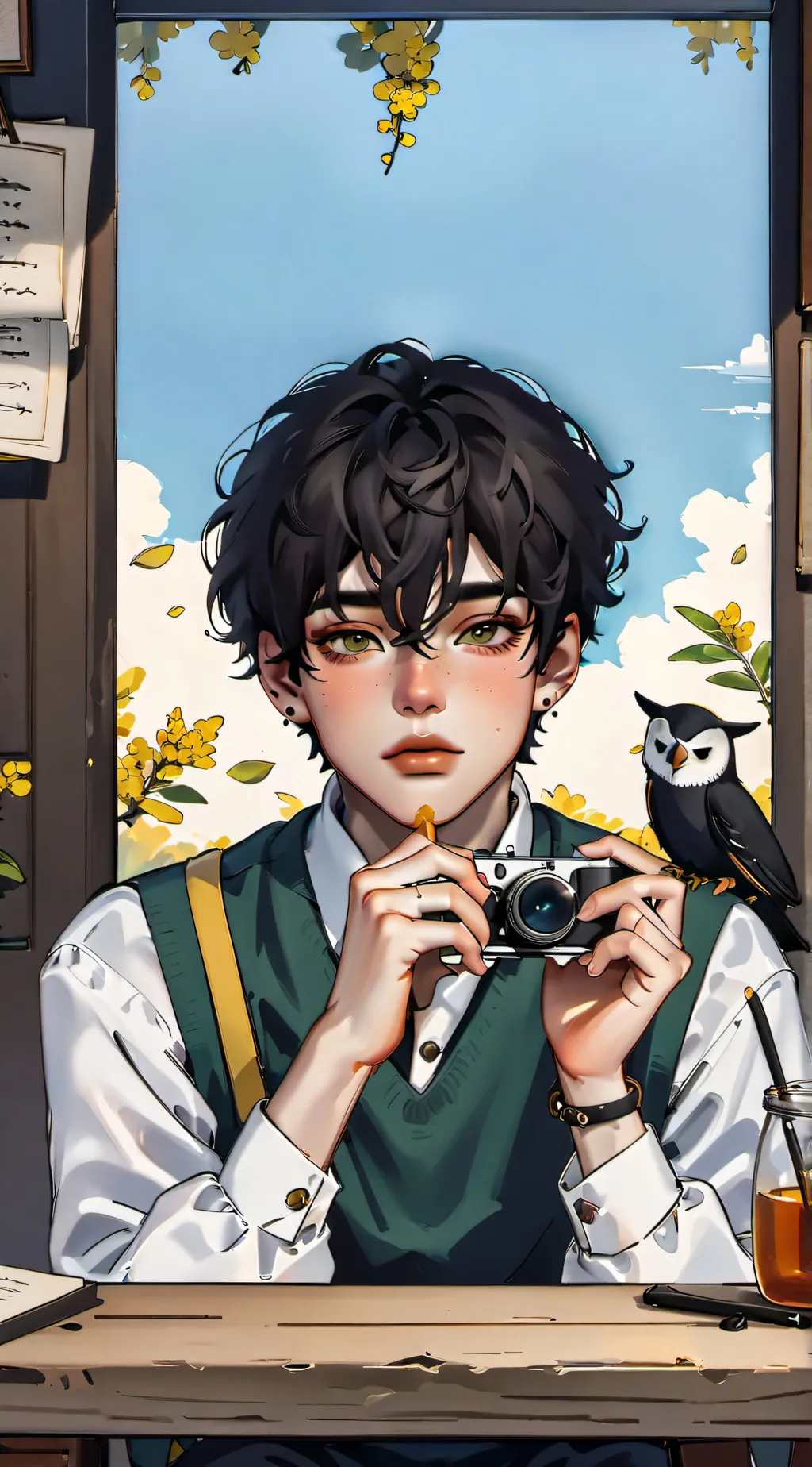 ai character: Daren  background