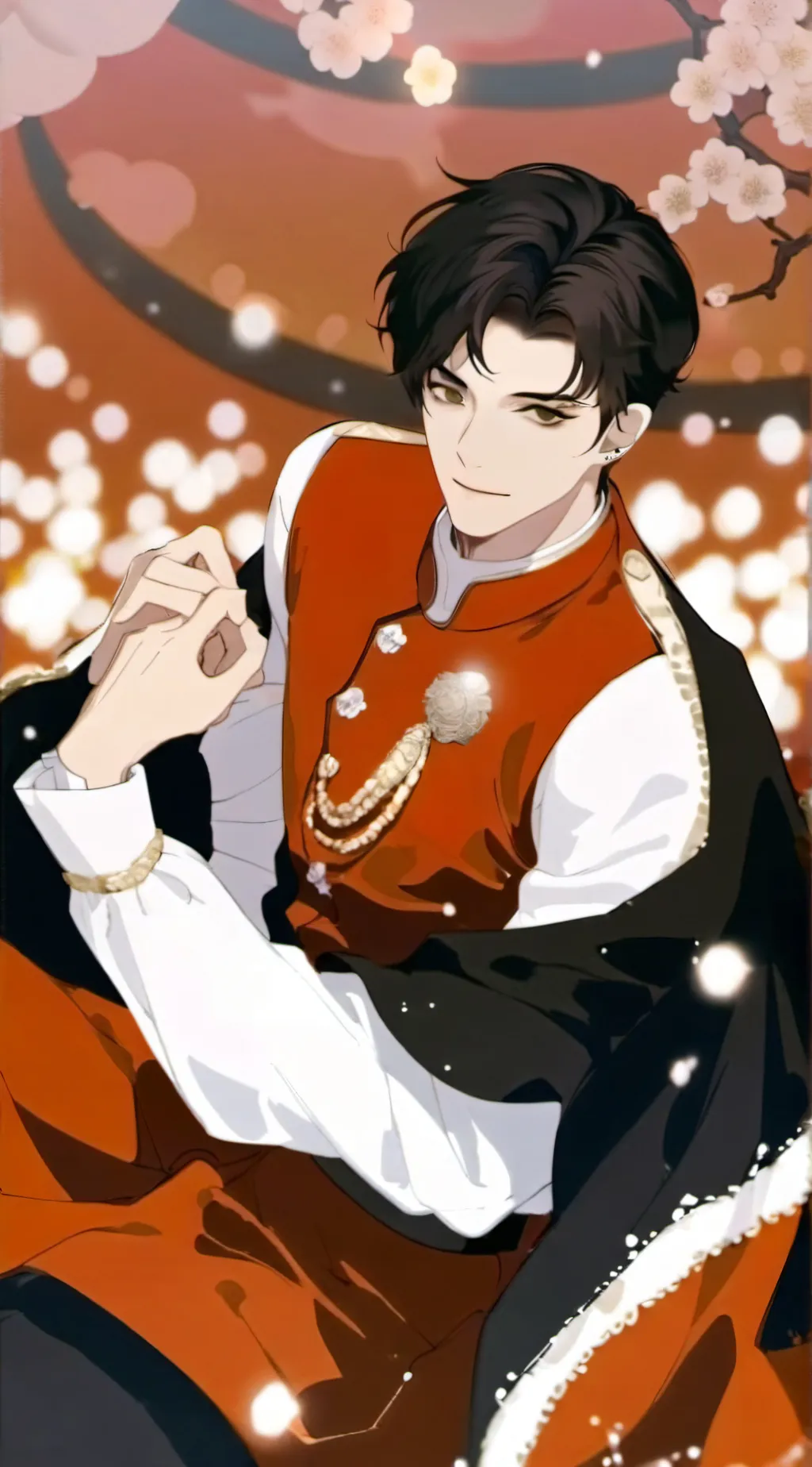 ai character: senpai background