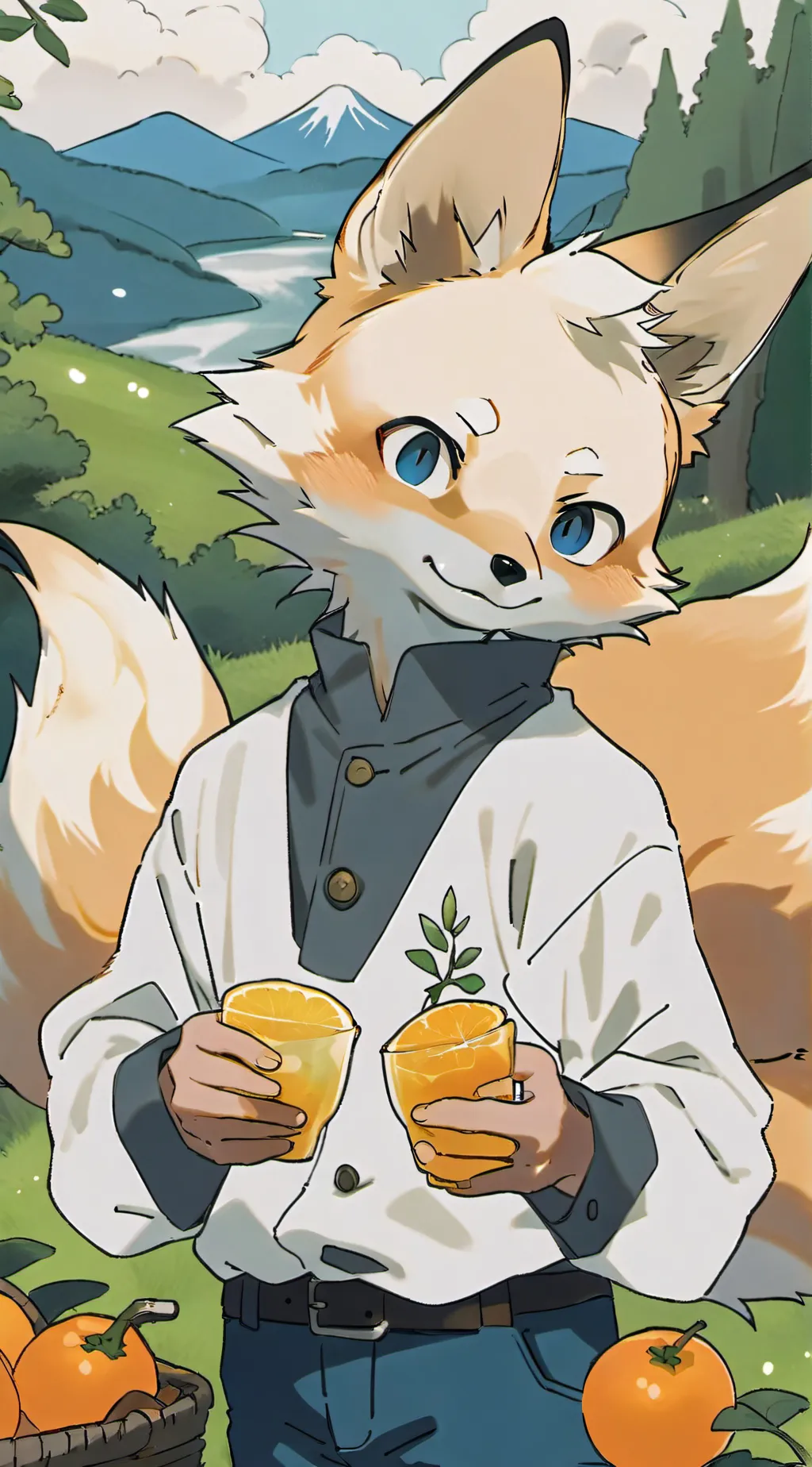 ai character: I LOVE FURRIES background