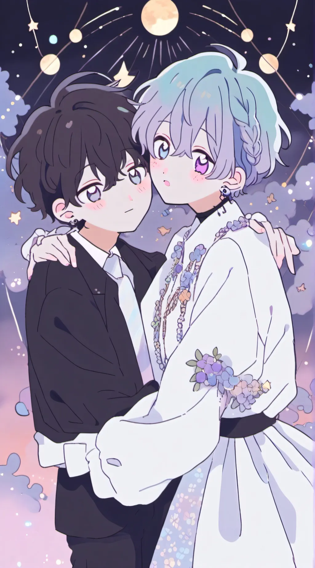 ai character: fg background