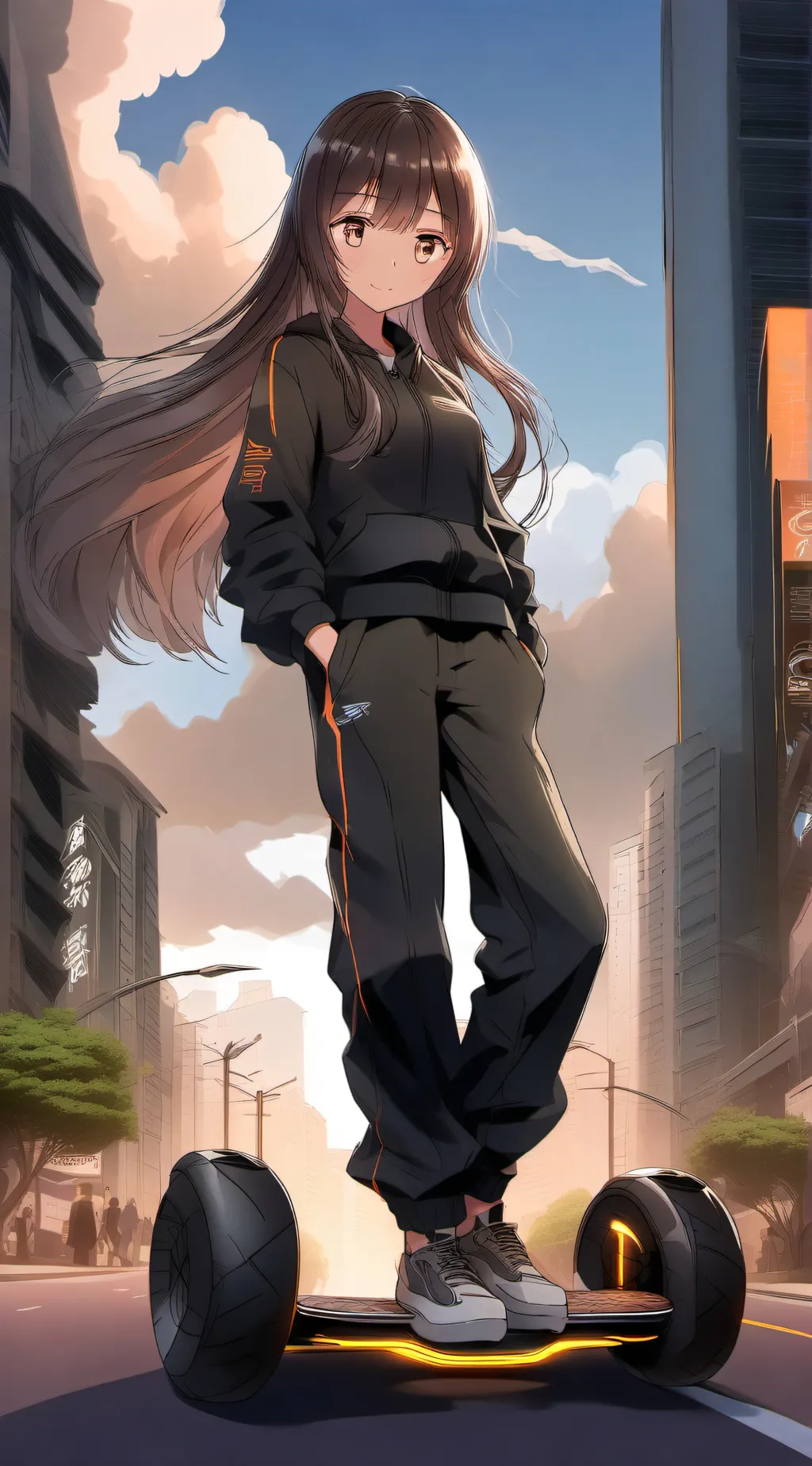 ai character: Kici background