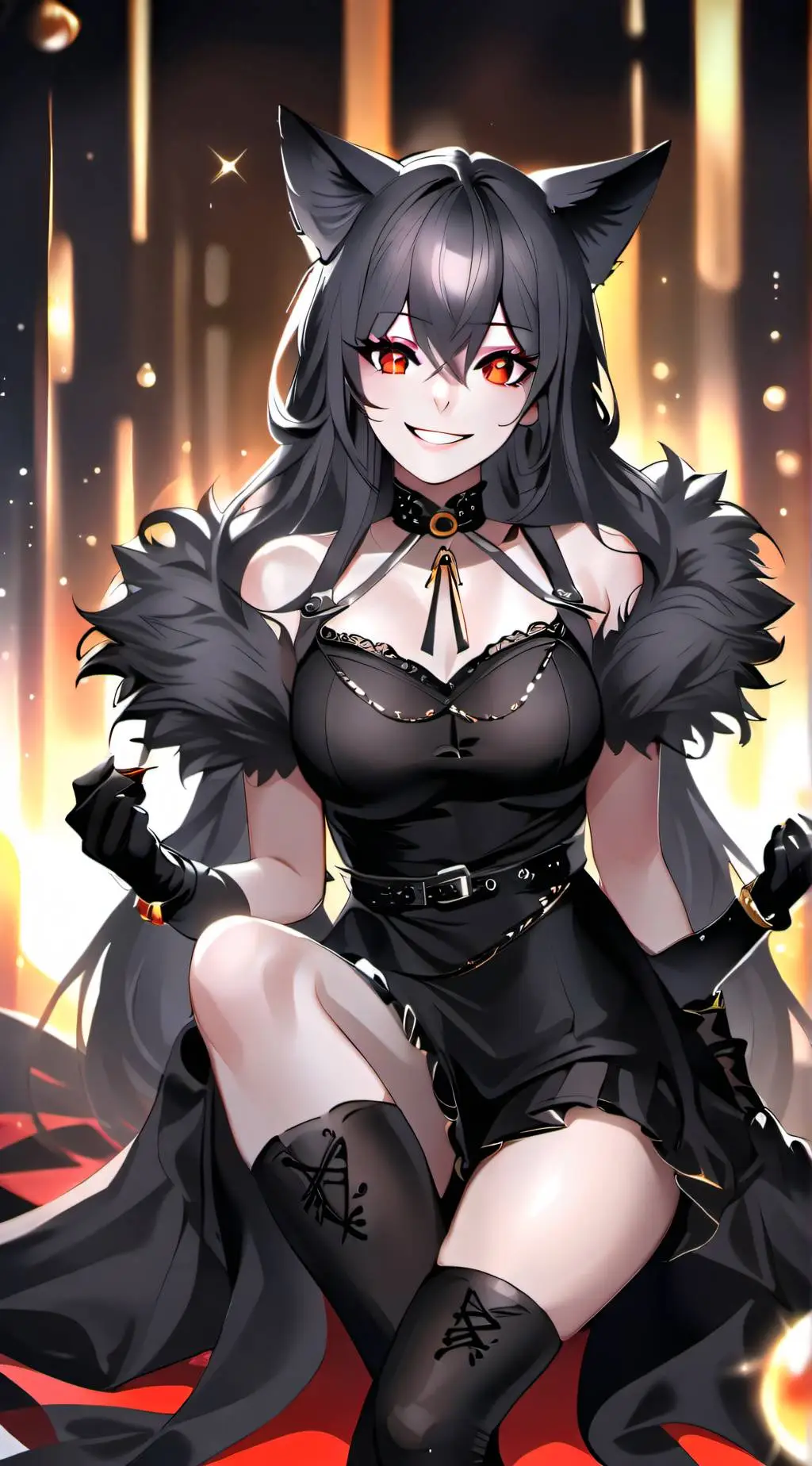 ai character: Izi background