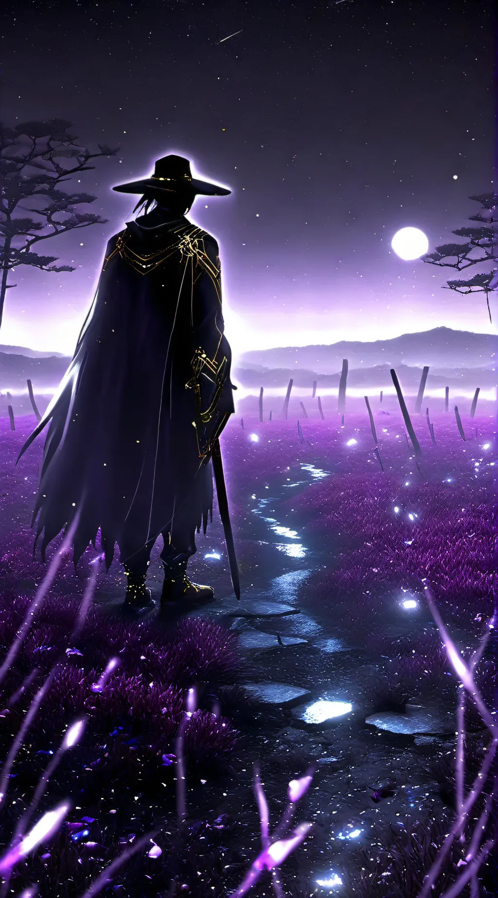 ai character: The Dark Aether background