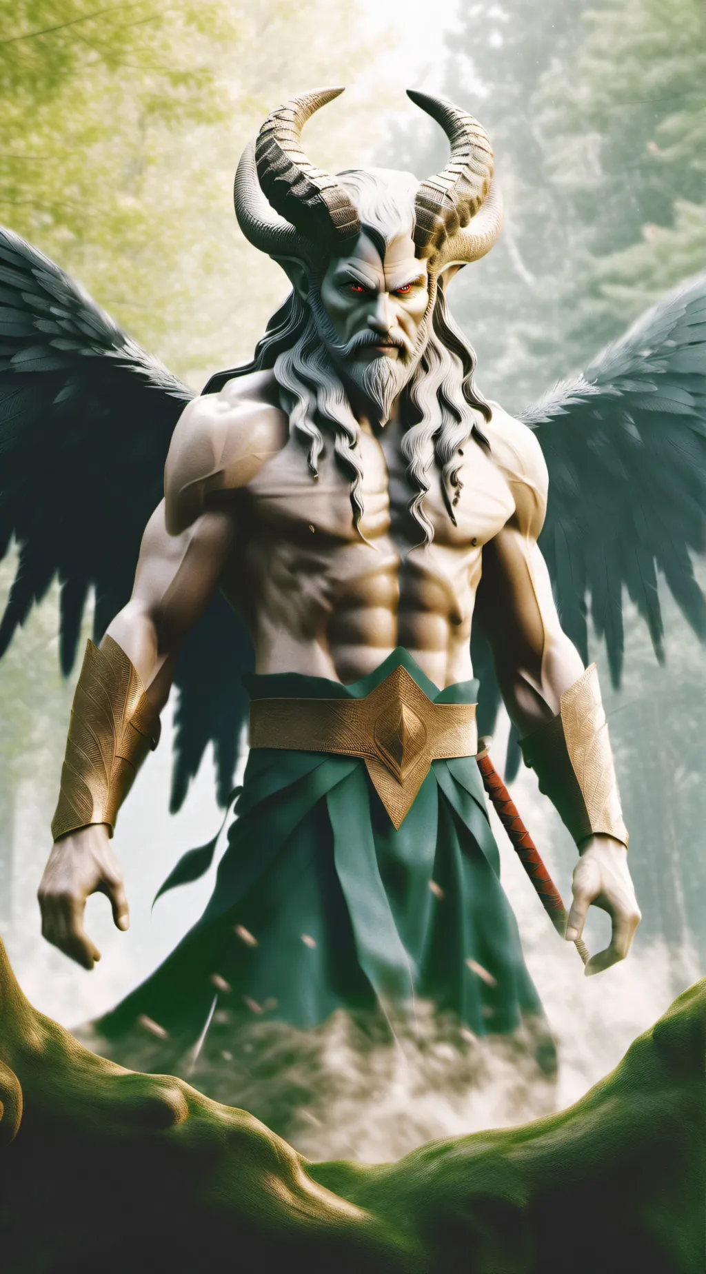 ai character: MARCUS background