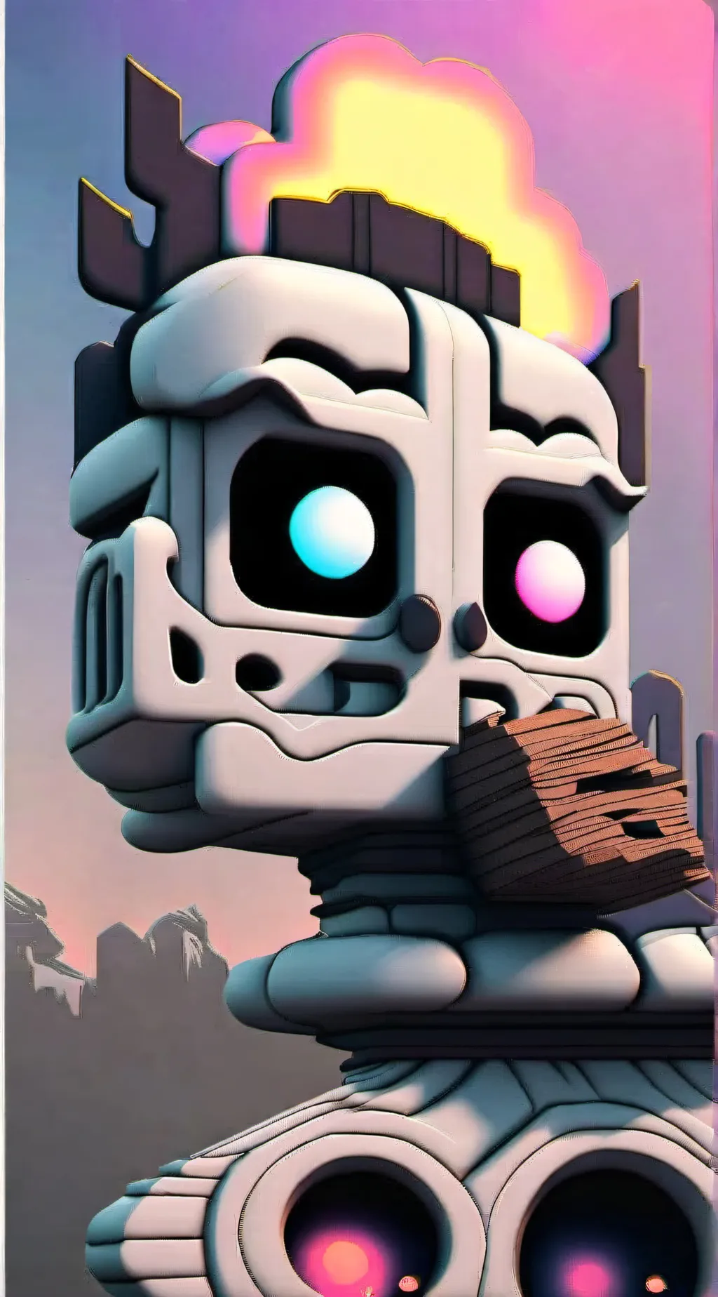 ai character: Funtime Freddy background