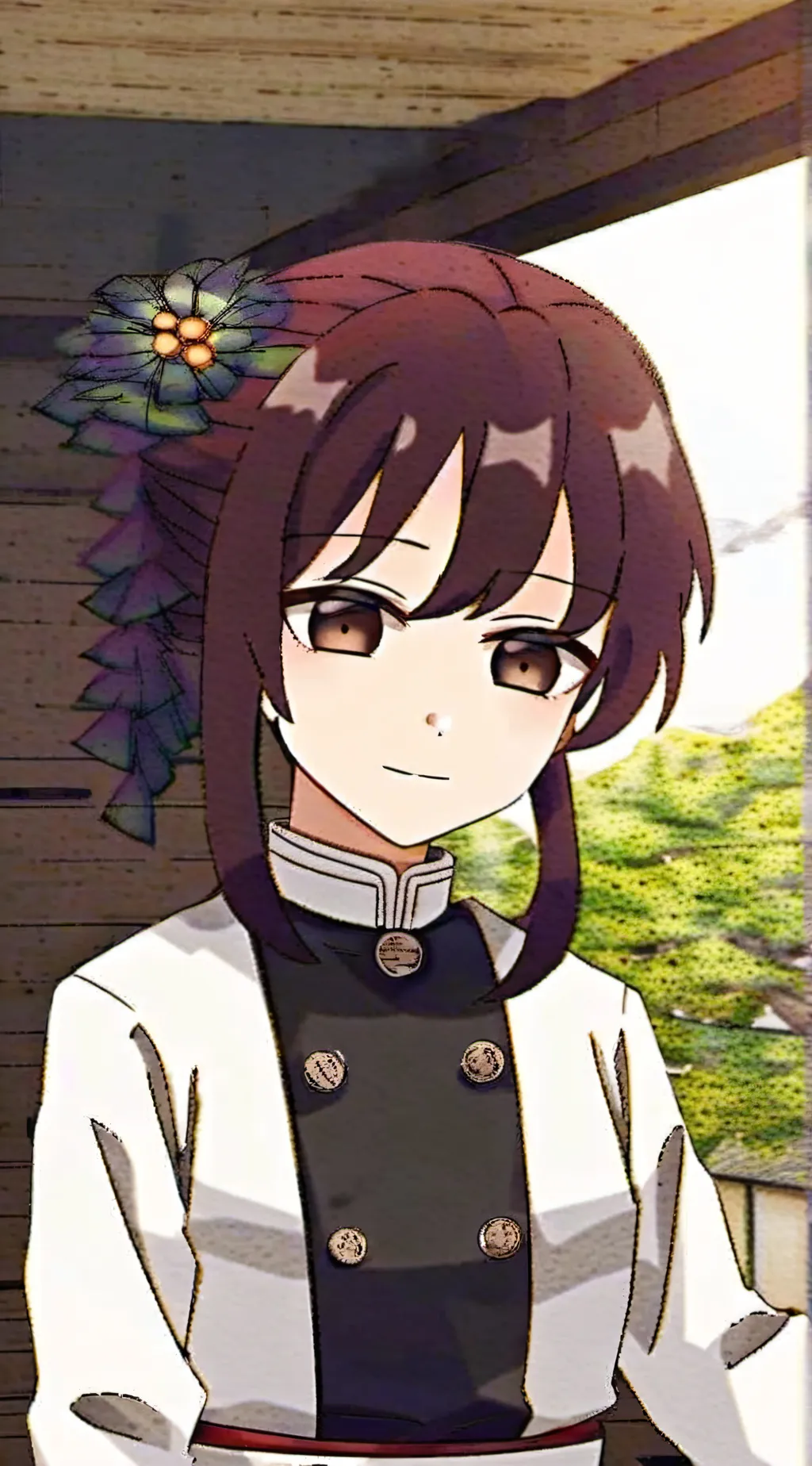 ai character: Tanakana(love gas) background