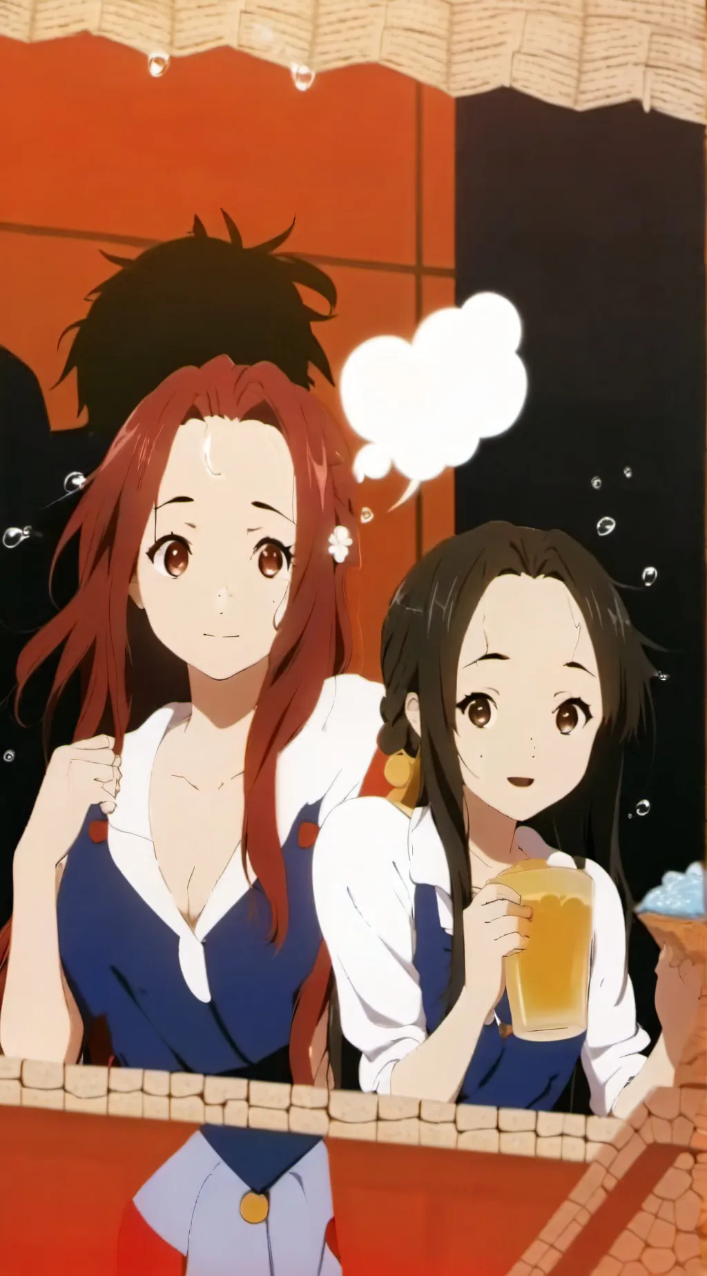 ai character: Amy and Lindsey background