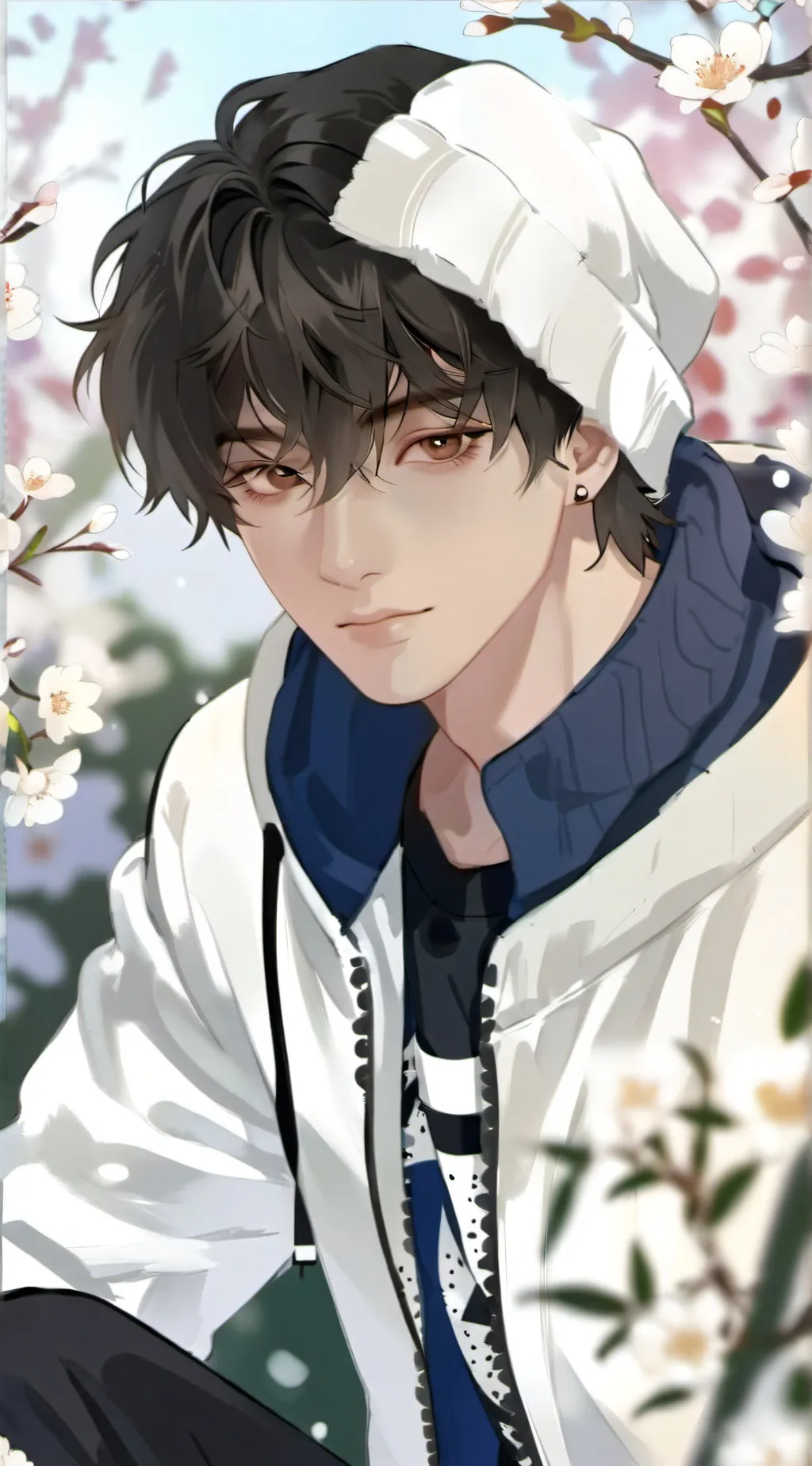 ai character: Nathaniel  background