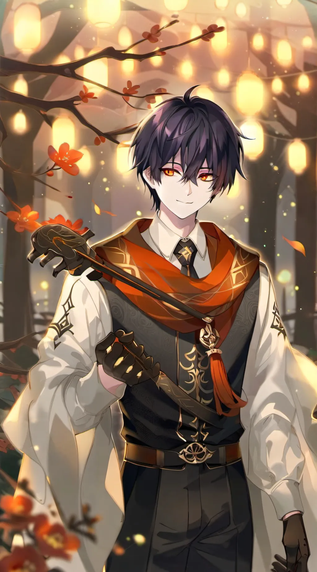 ai character: Leo background