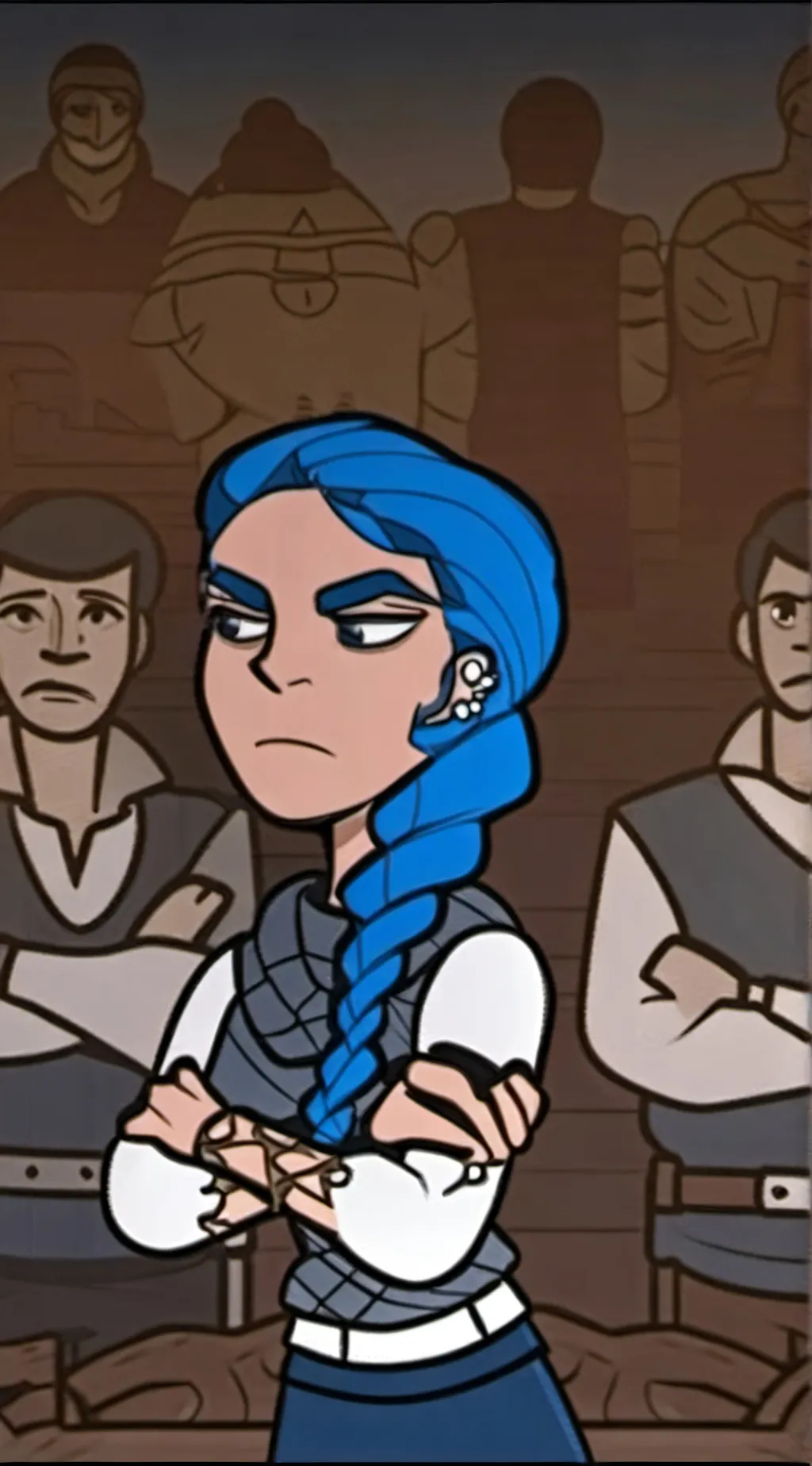 ai character: anna background