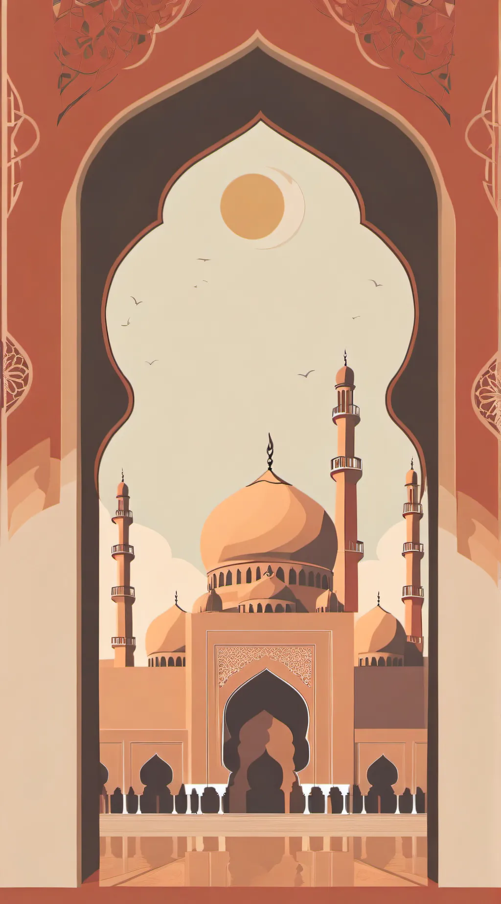 ai character: Muslim test background