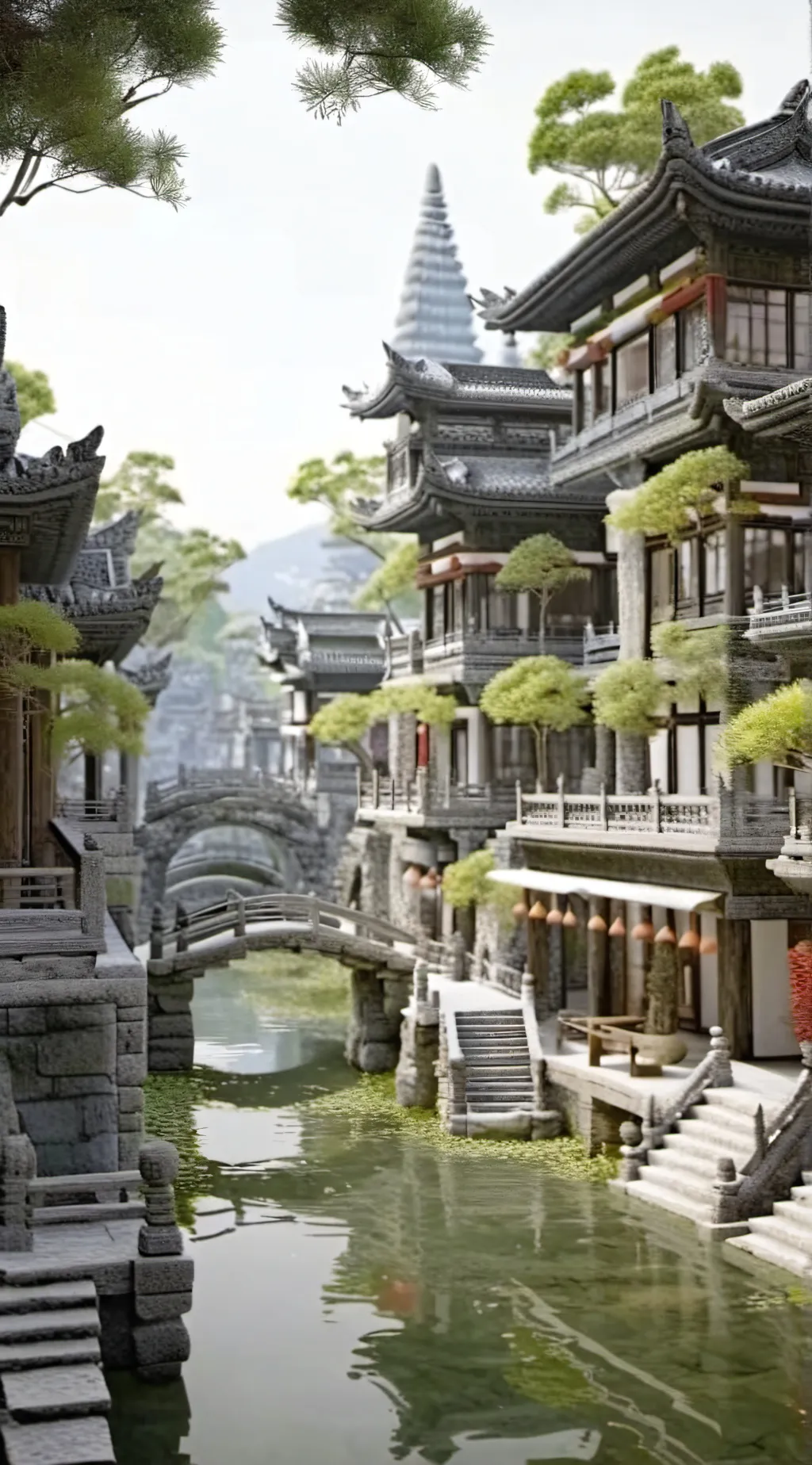 ai character: Every descendent  background