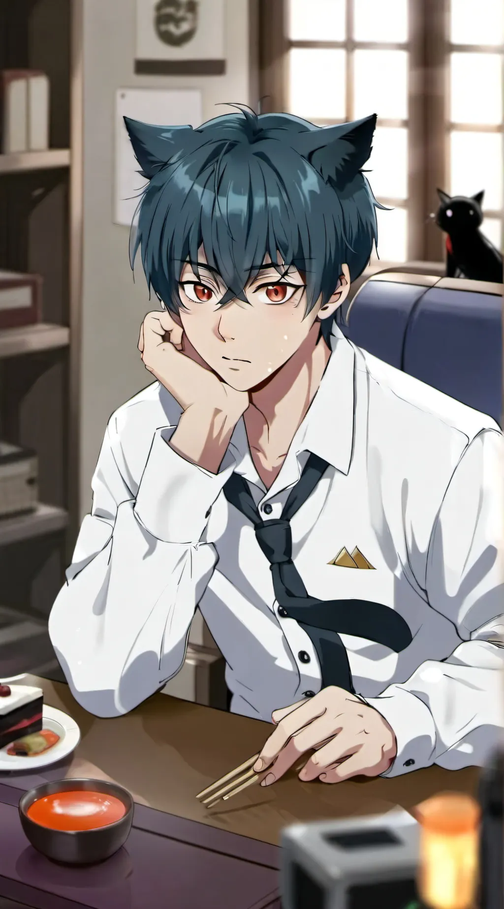 ai character: ♪★Alexander★♪ background