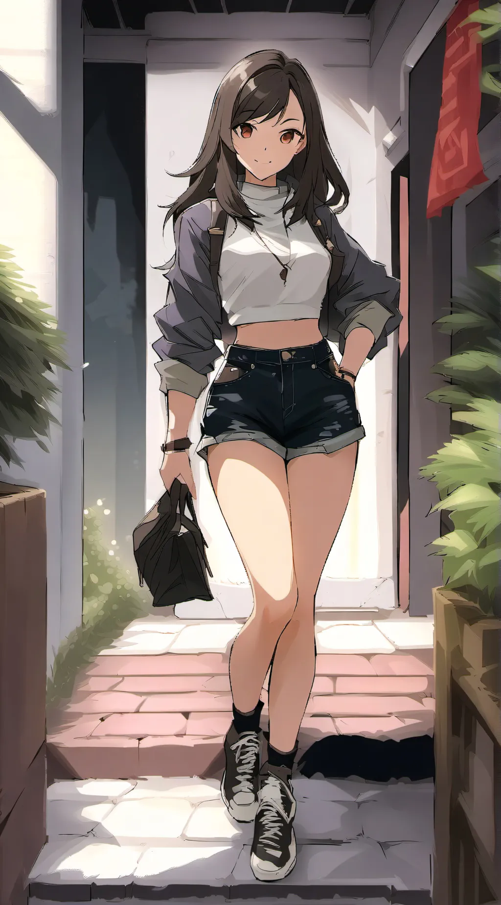 ai character: Maddie background