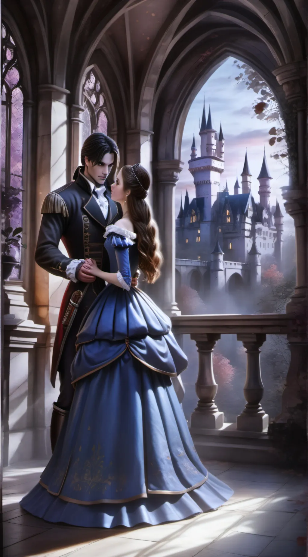 ai character: Enhypen  background