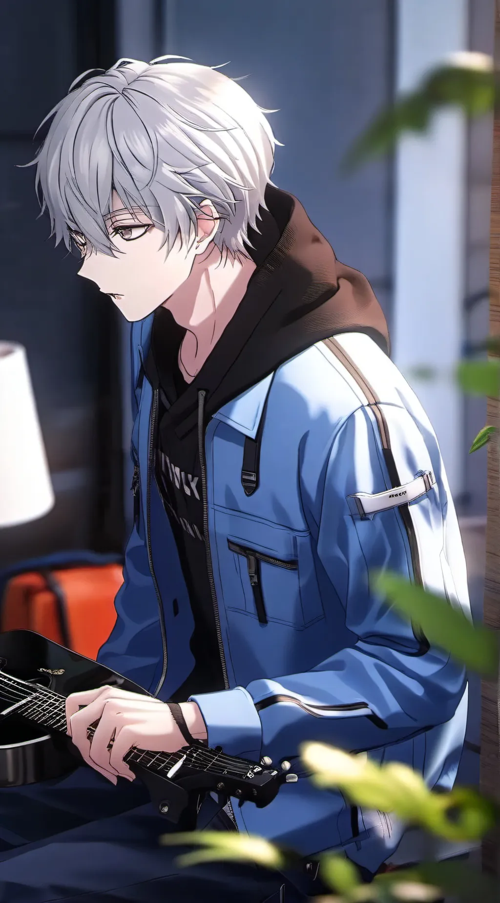 ai character: Shaun background