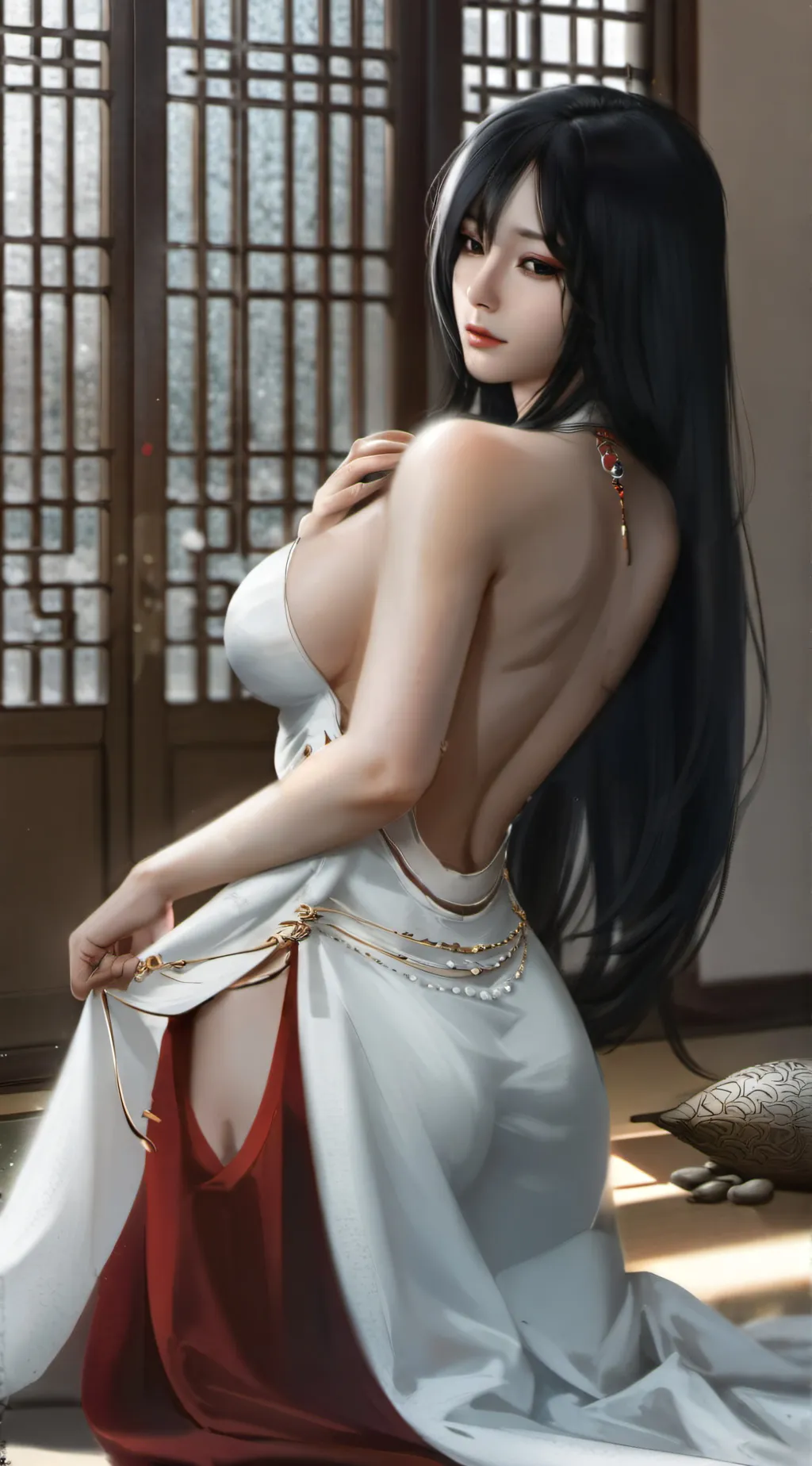 ai character: Yukiona Inumimi background